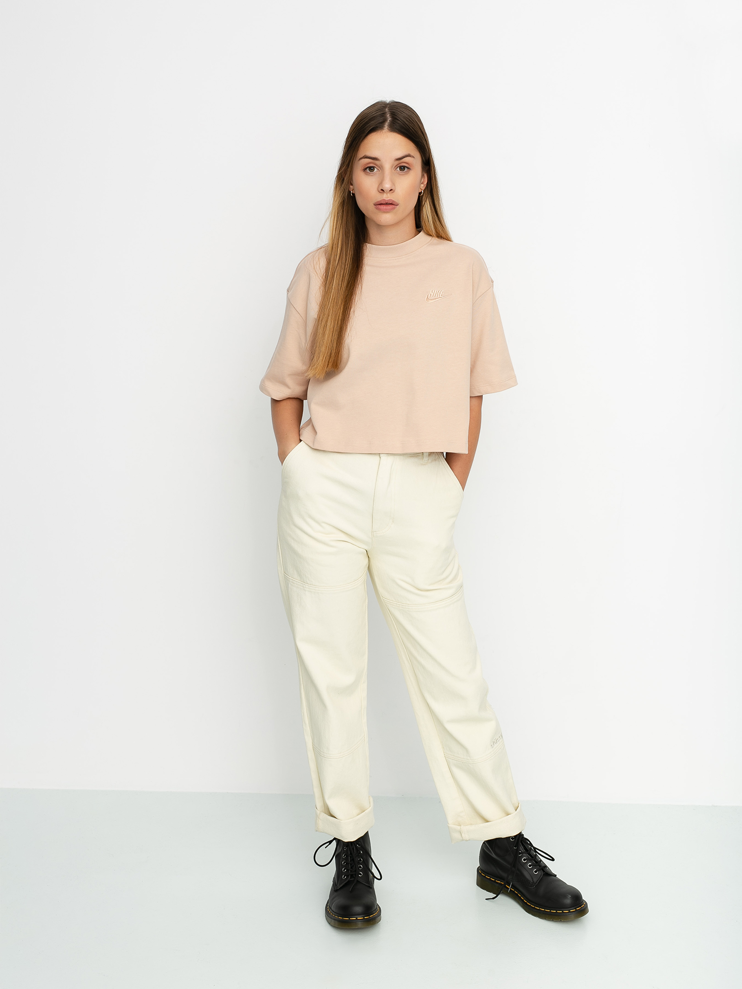 T-shirt Nike Sportswear Crop Wmn (shimmer/shimmer)