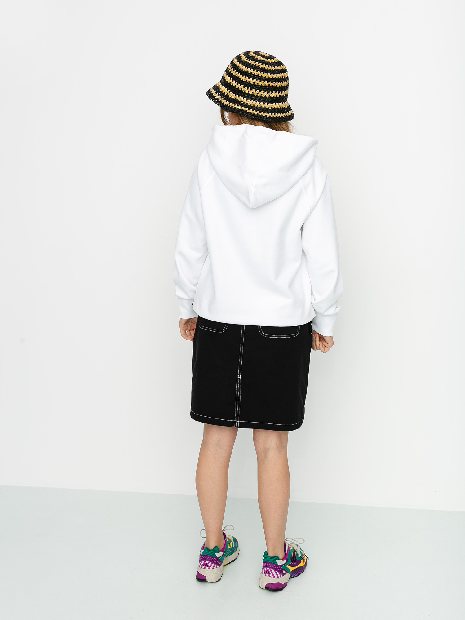 Bluza z kapturem Levi's Graphic Sport Cali Box HD Wmn (white)