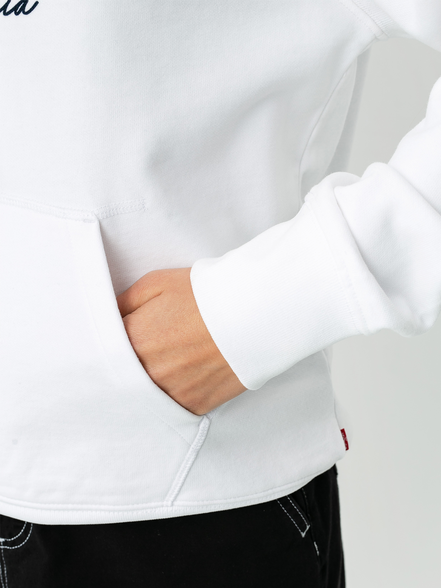 Bluza z kapturem Levi's Graphic Sport Cali Box HD Wmn (white)