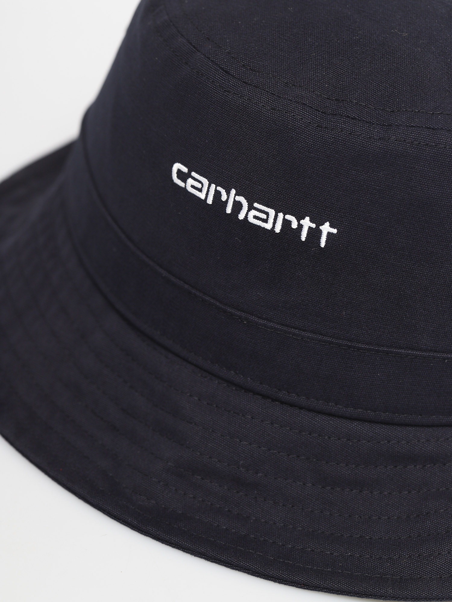Kapelusz Carhartt WIP Script Bucket (dark navy/white)