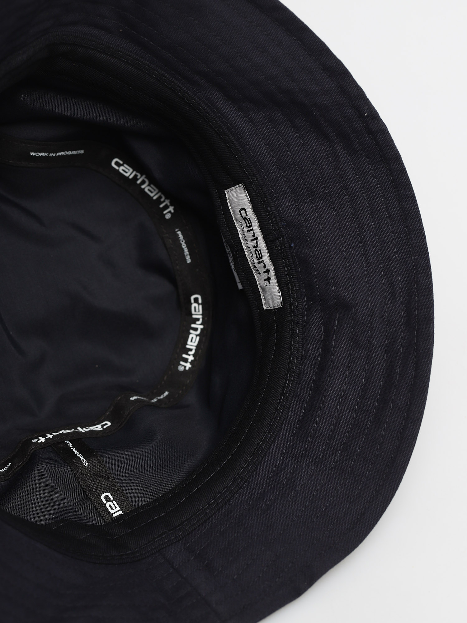 Kapelusz Carhartt WIP Script Bucket (dark navy/white)