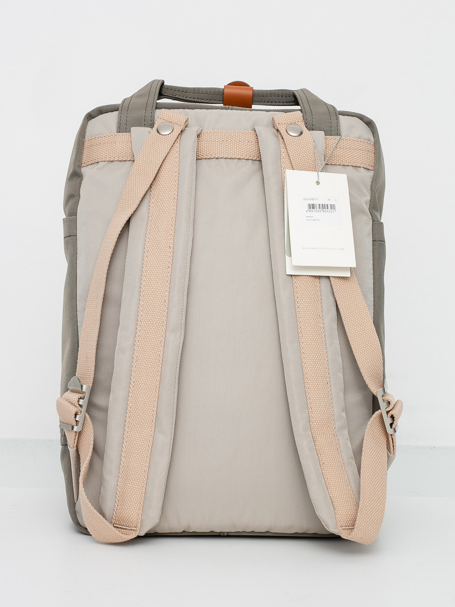 Plecak Doughnut Macaroon (ivory x light grey)