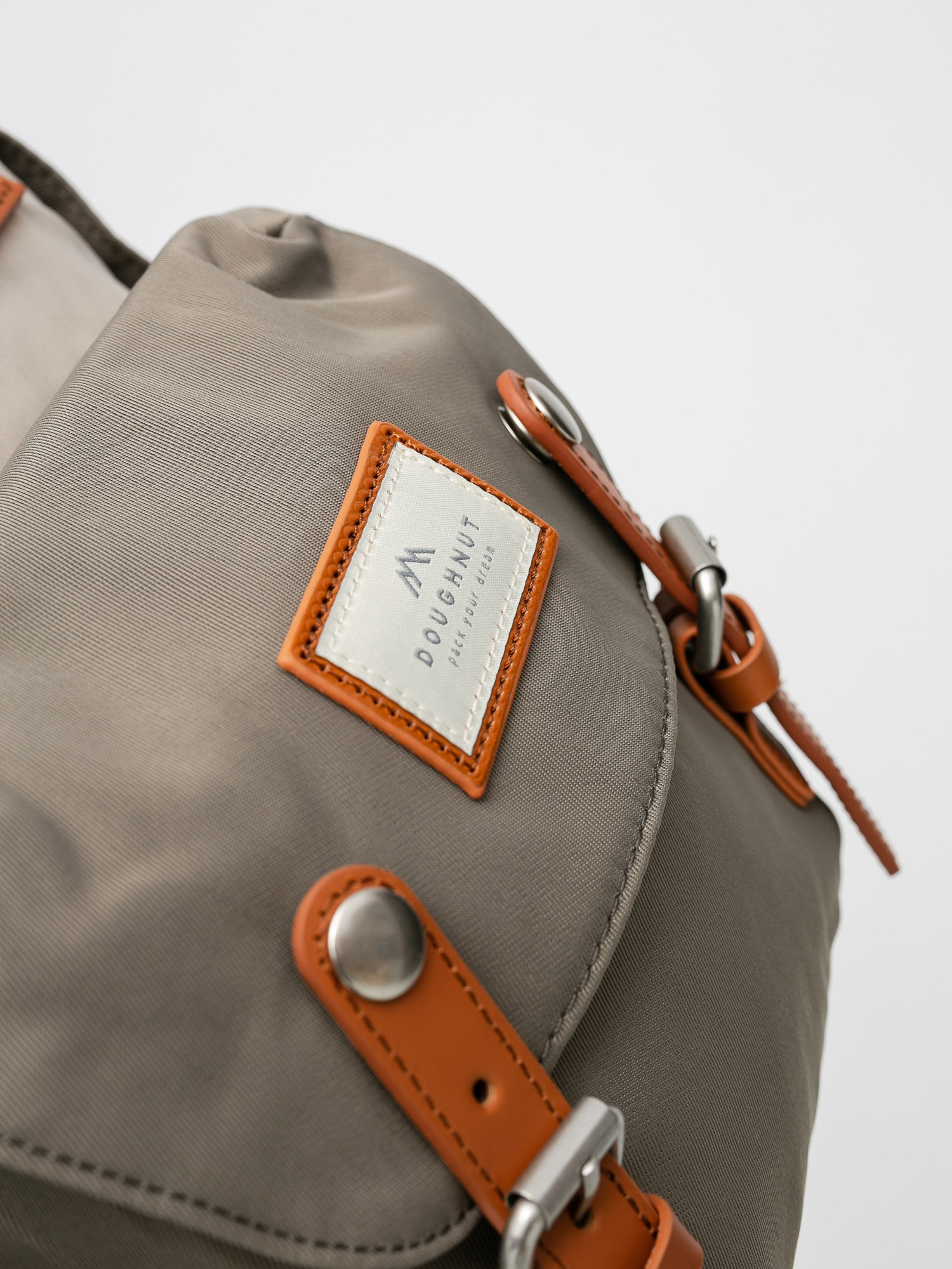 Plecak Doughnut Macaroon (ivory x light grey)