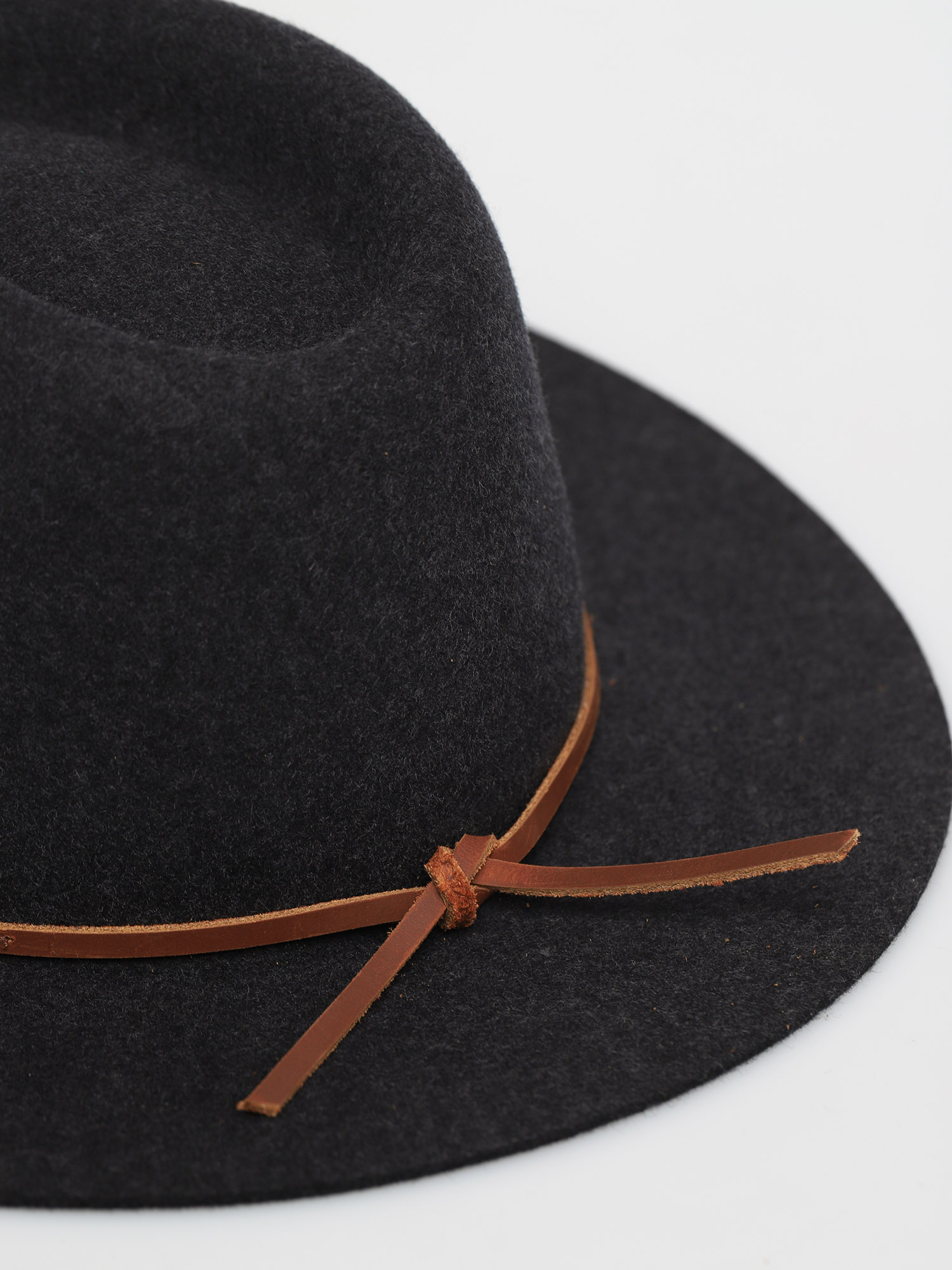 Kapelusz Brixton Wesley Fedora (heather/black)