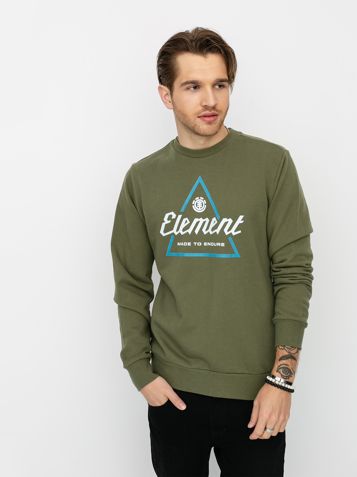 Bluza Element Tre Surplus Crew (green)