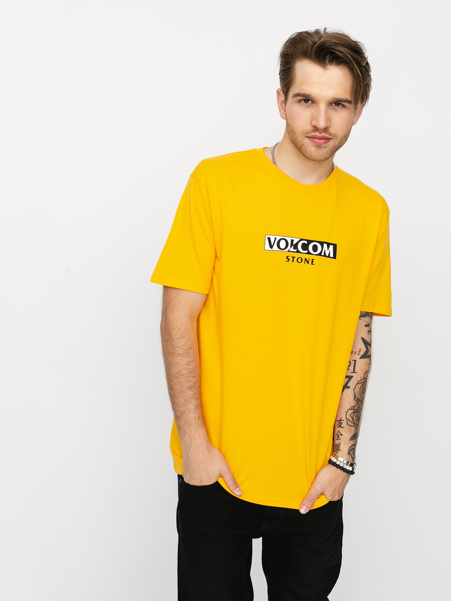 T-shirt Volcom For Never Bsc (citrus gold)