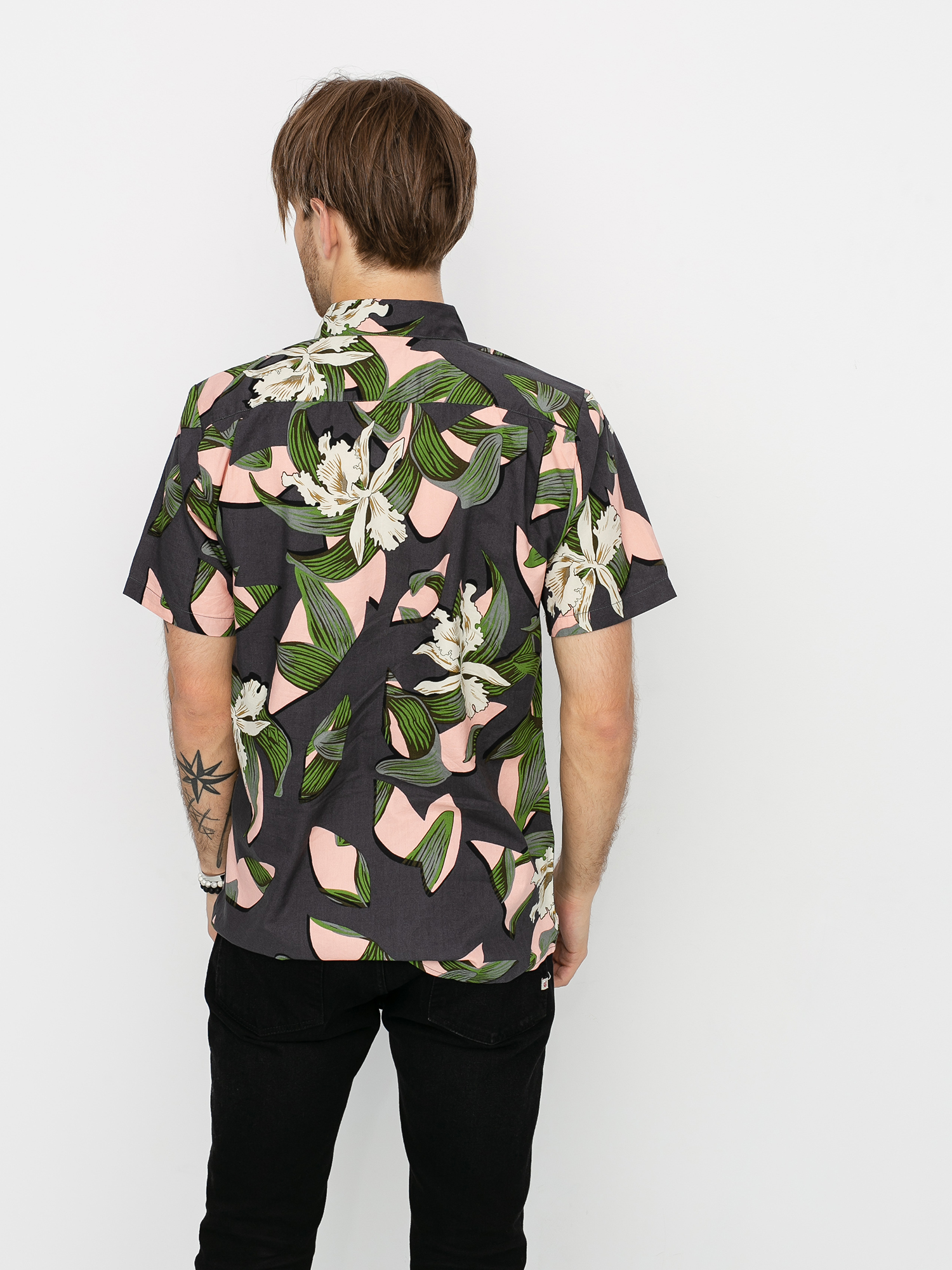 Koszula Volcom Cut Out Floral (dark charcoal)