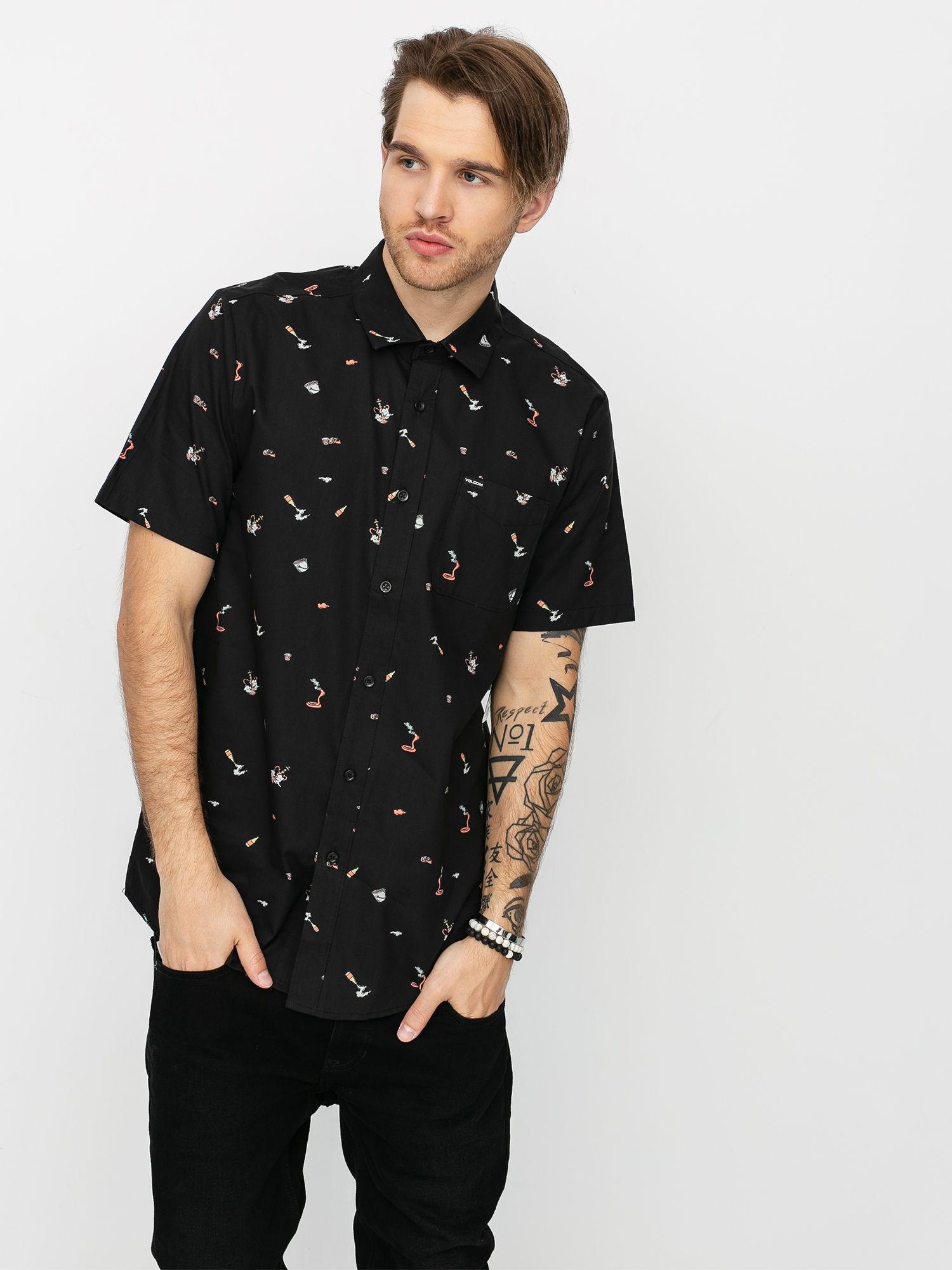 Koszula Volcom Party Pieces (black)