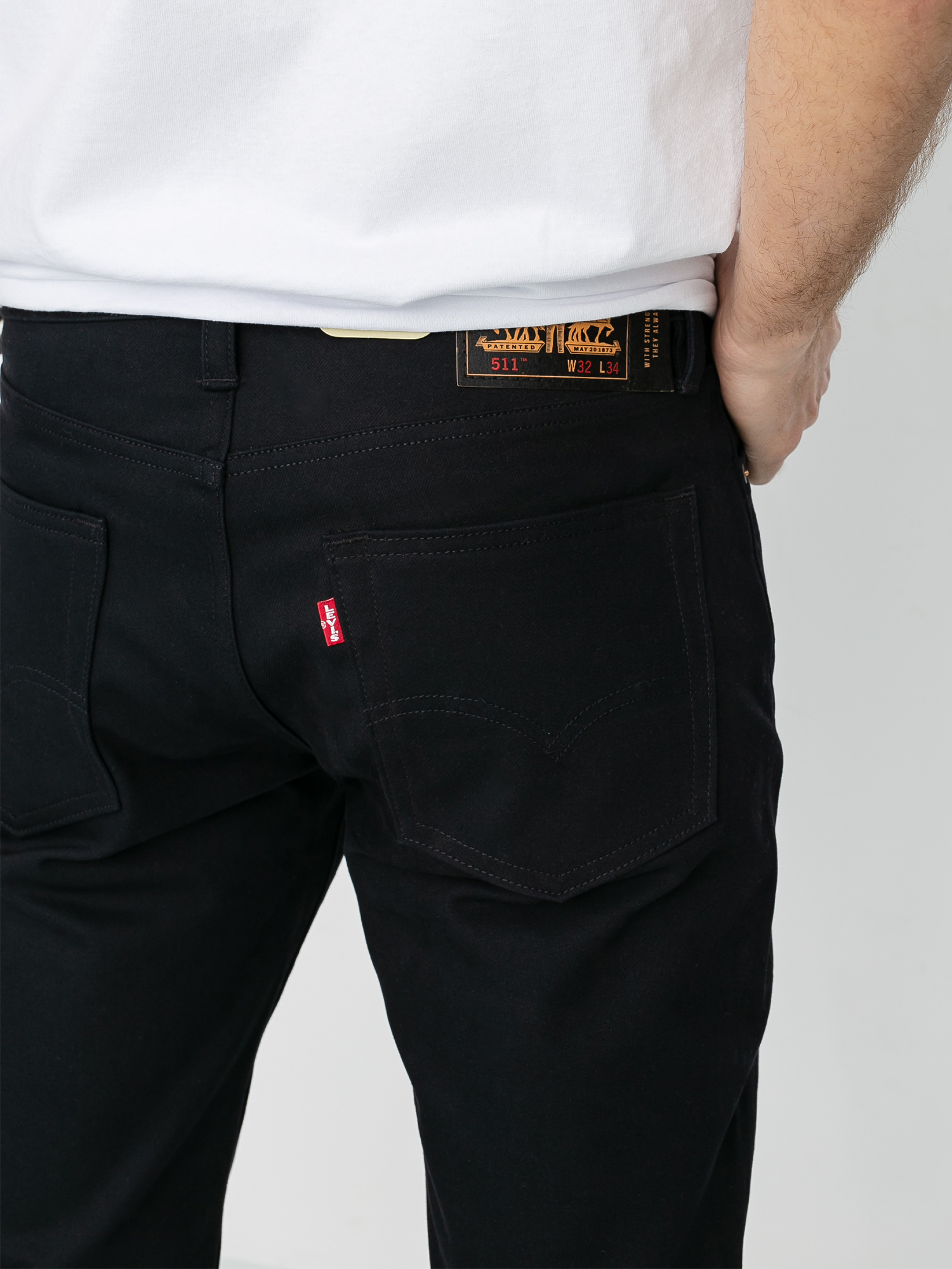 Spodnie Levi's® 511 Slim 5 Pocket (caviar bull) 
