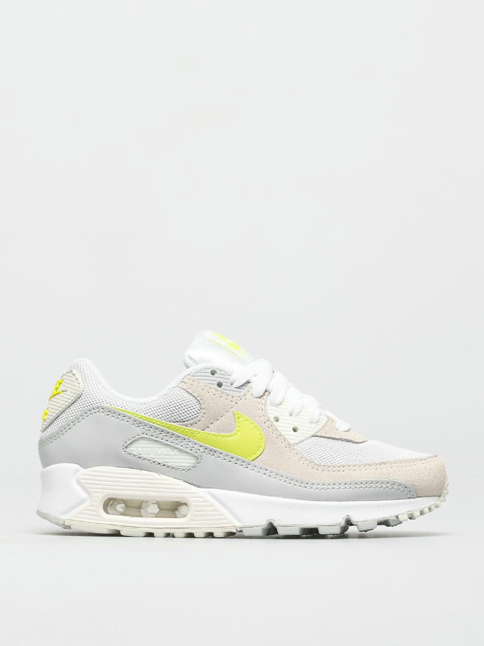 Buty Nike Air Max 90 Wmn (white/lemon venom pure platinum sail)