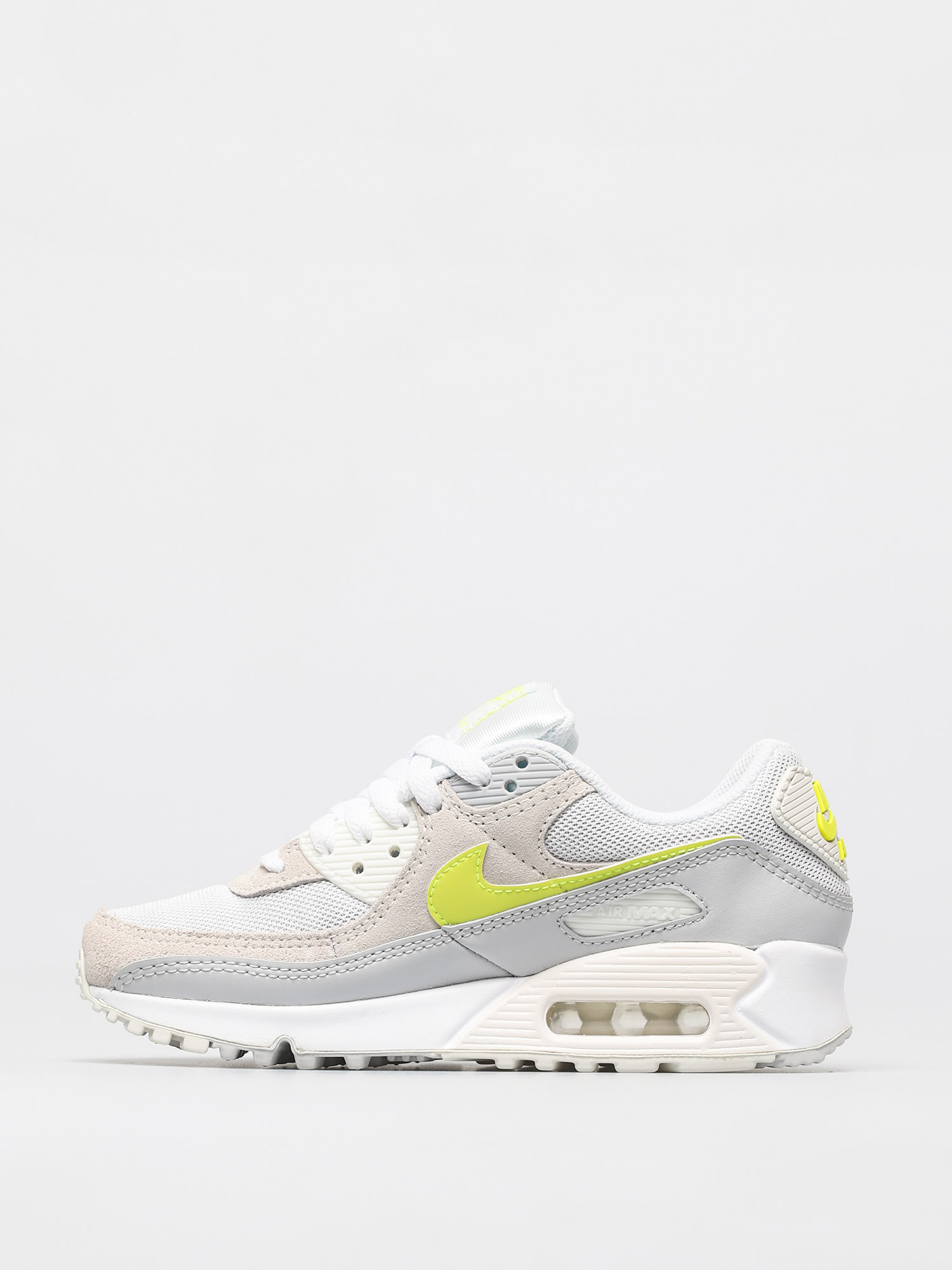 Buty Nike Air Max 90 Wmn (white/lemon venom pure platinum sail)