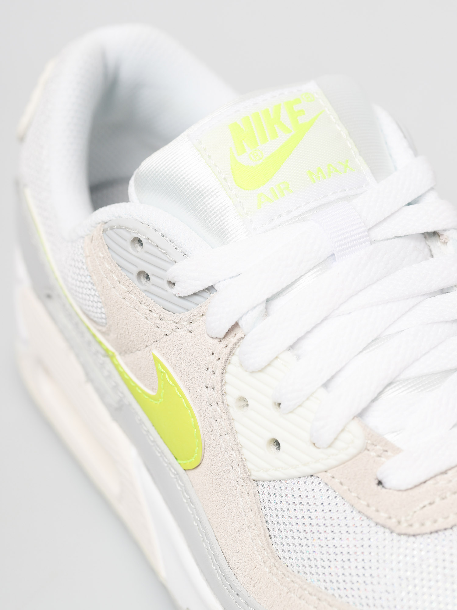 Buty Nike Air Max 90 Wmn (white/lemon venom pure platinum sail)