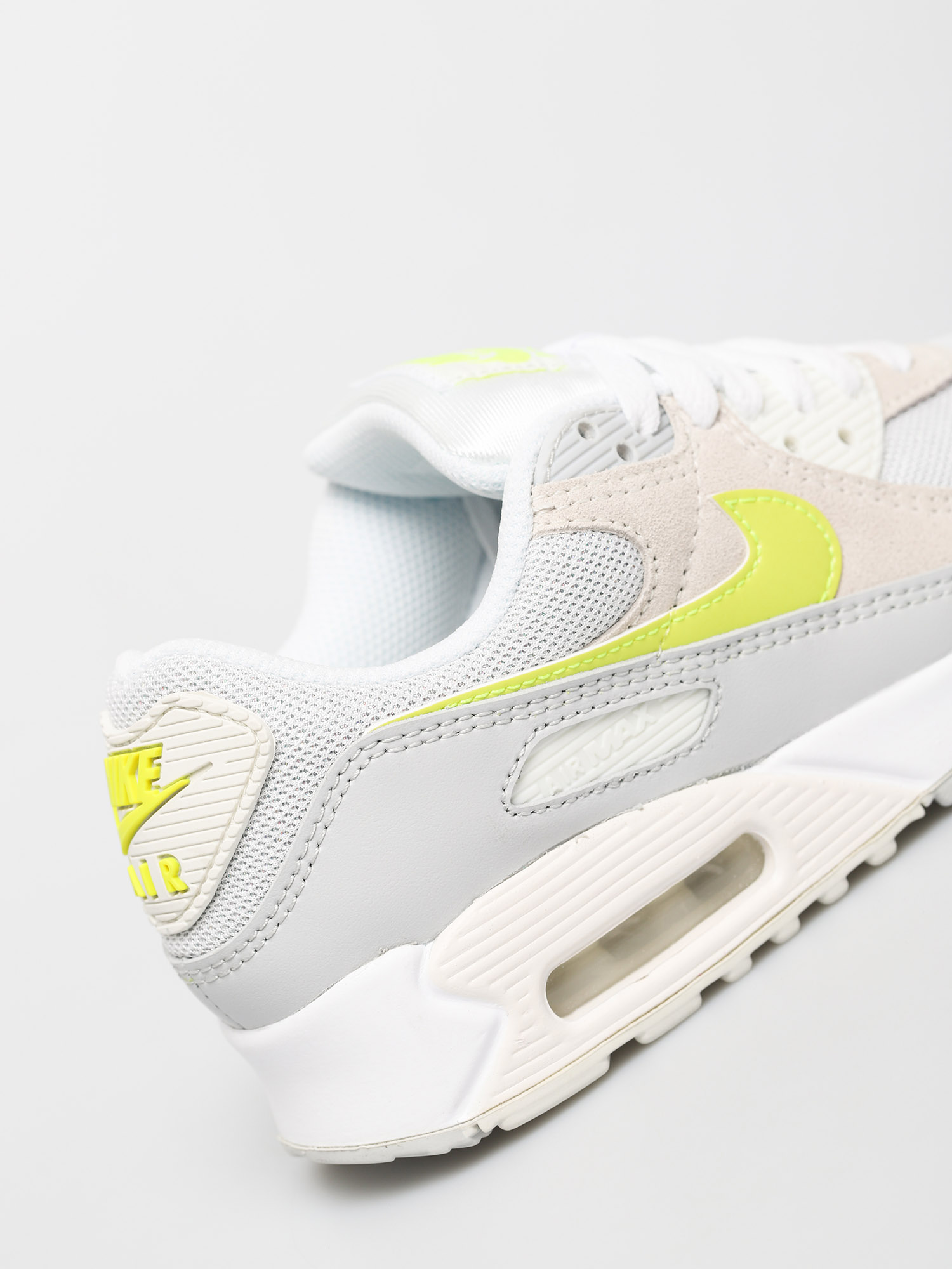 Buty Nike Air Max 90 Wmn (white/lemon venom pure platinum sail)