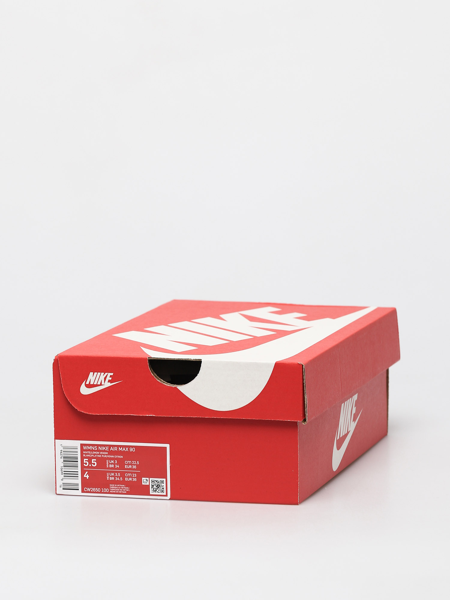 Buty Nike Air Max 90 Wmn (white/lemon venom pure platinum sail)