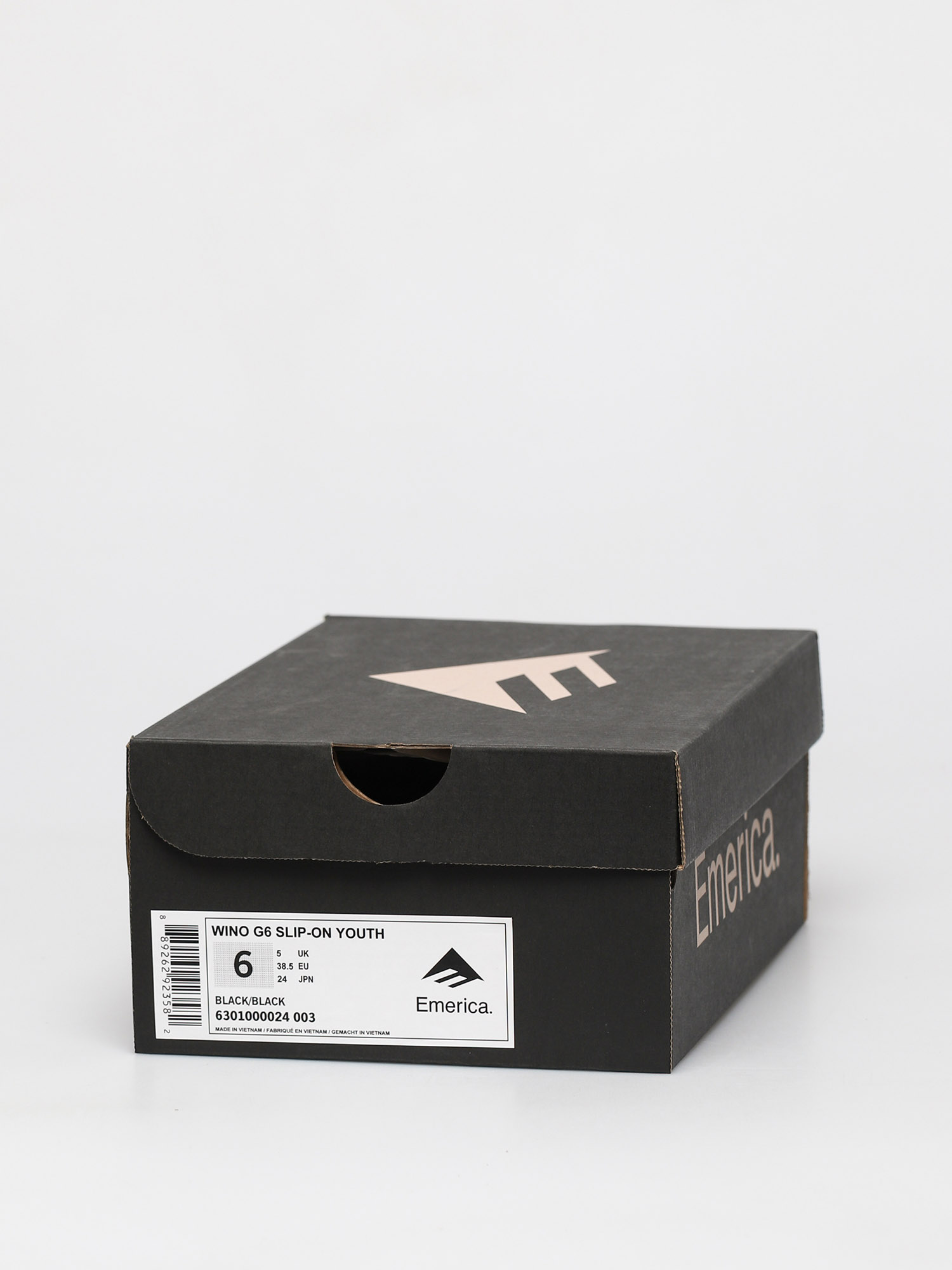 Buty Emerica Wino G6 Slip On Youth (black/black)