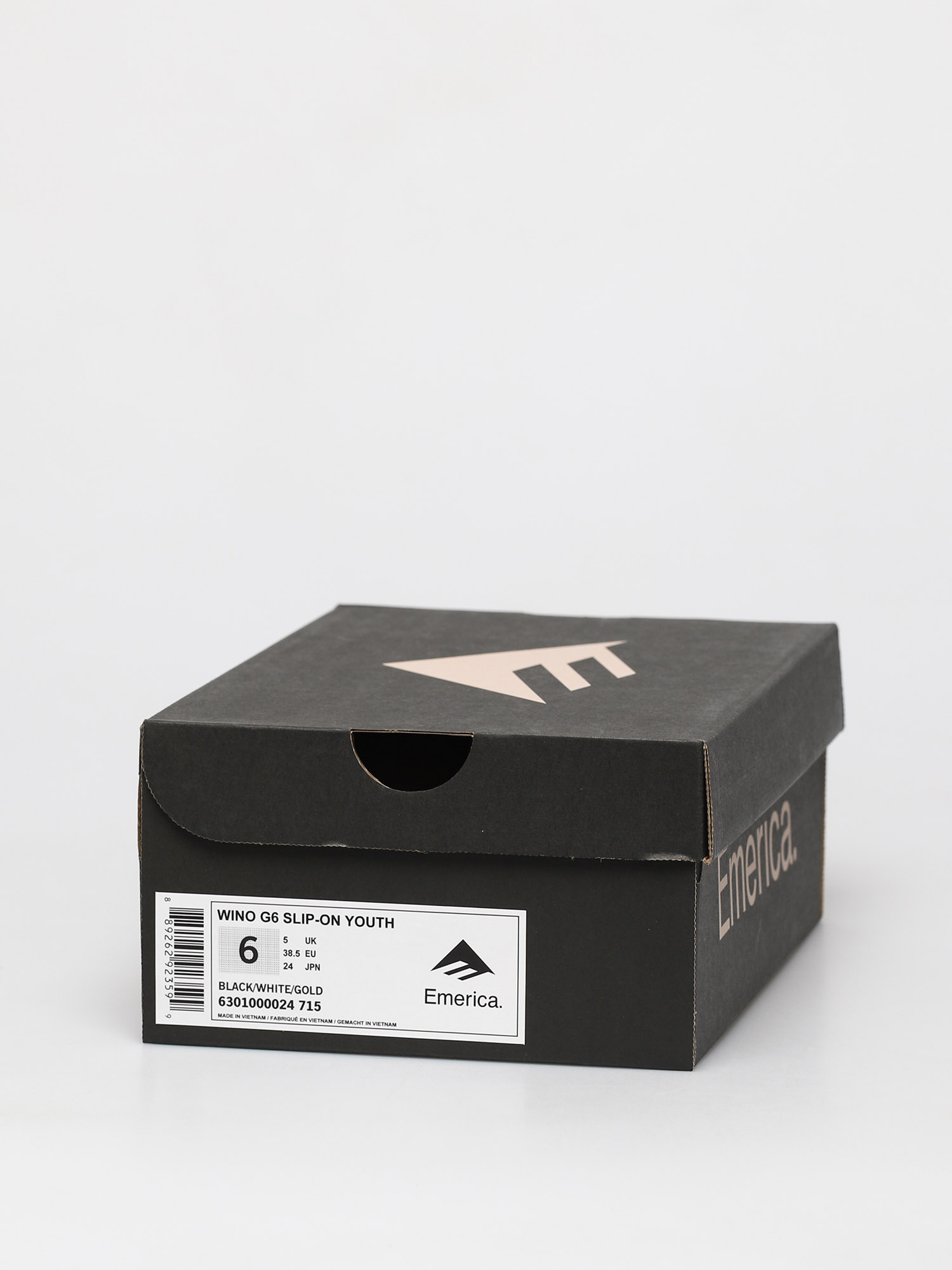 Buty Emerica Wino G6 Slip On Youth (black/white/gold)