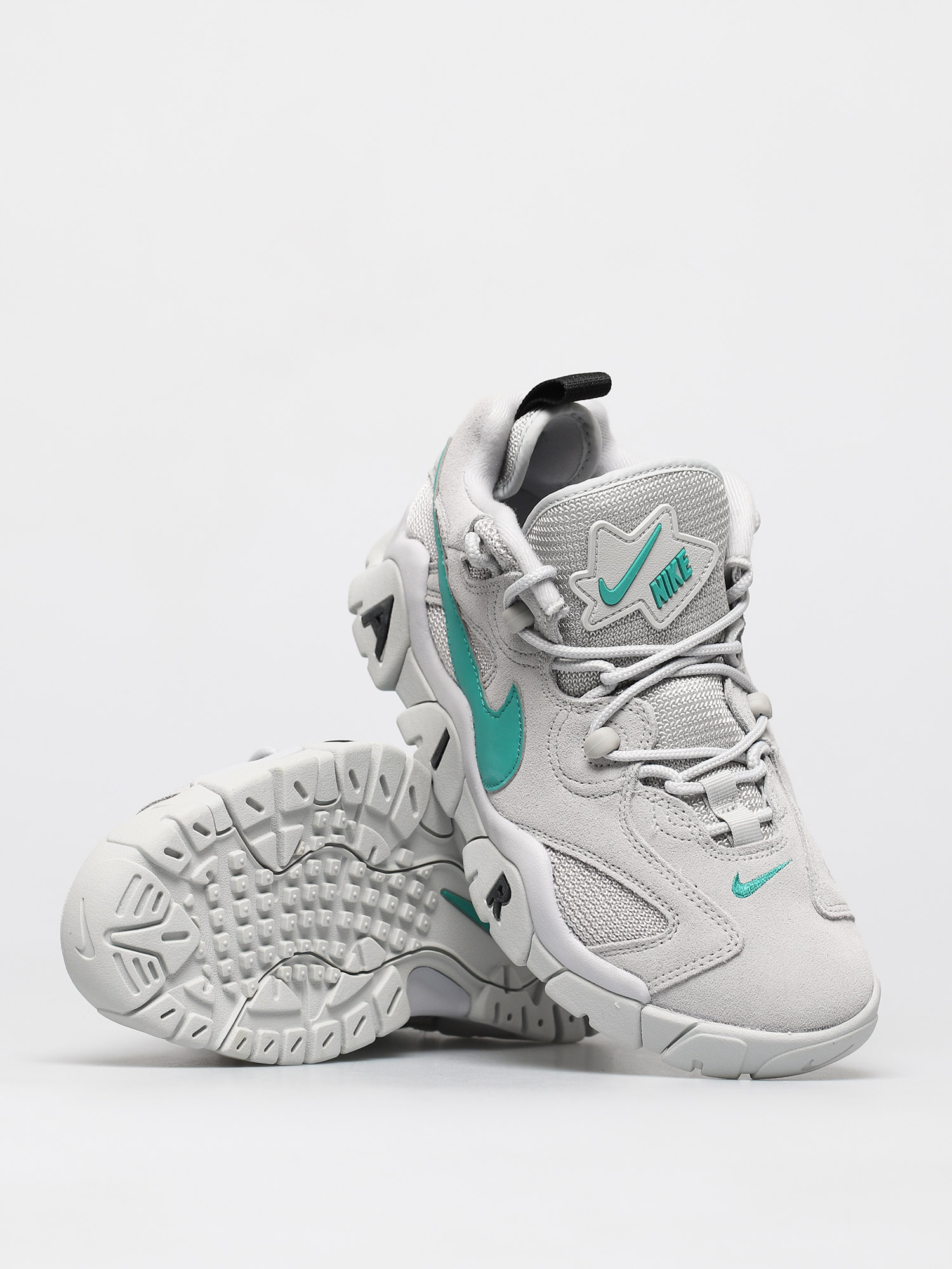 Buty Nike Air Barrage Low (grey fog/neptune green vast grey black)