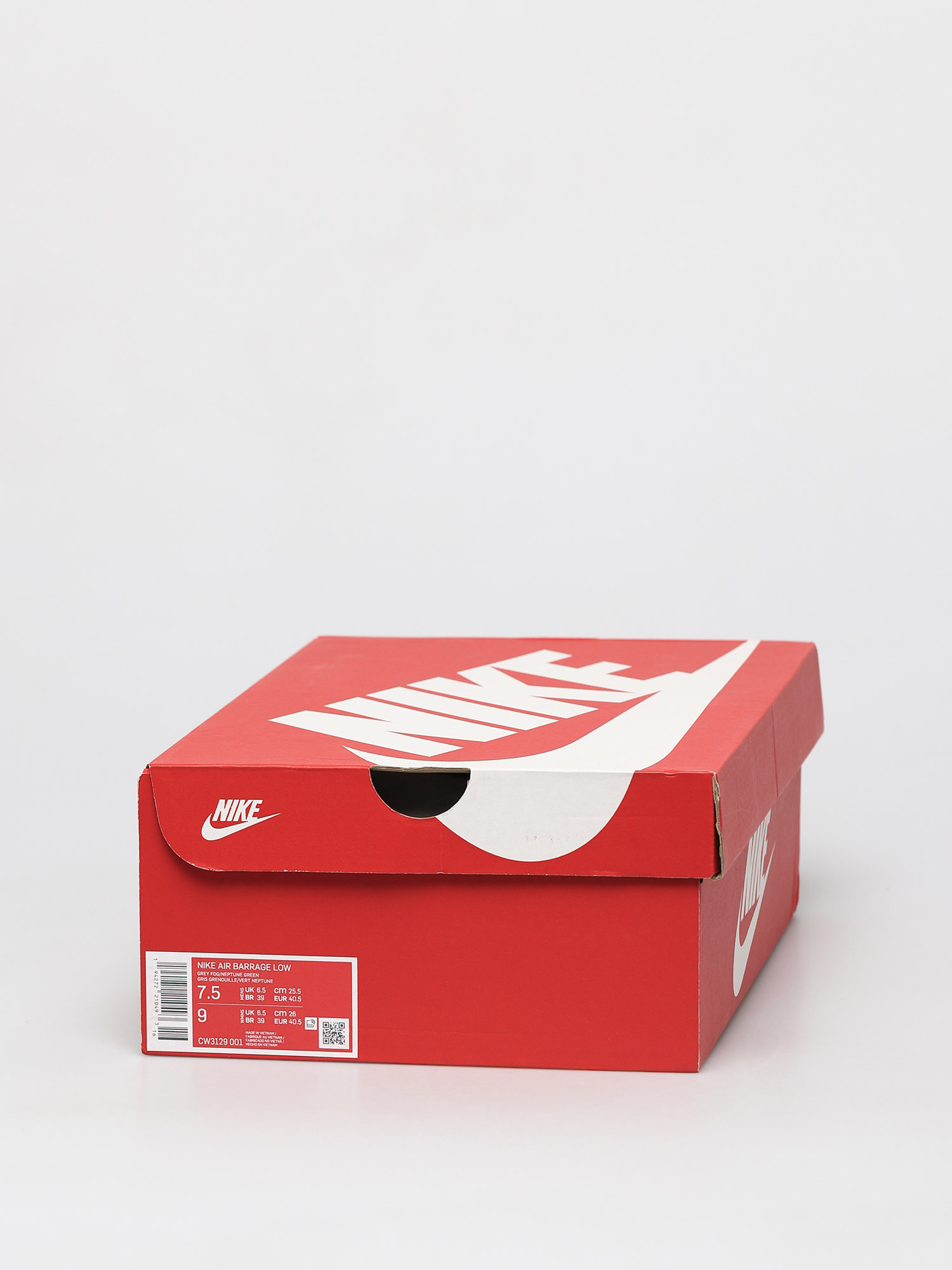 Buty Nike Air Barrage Low (grey fog/neptune green vast grey black)