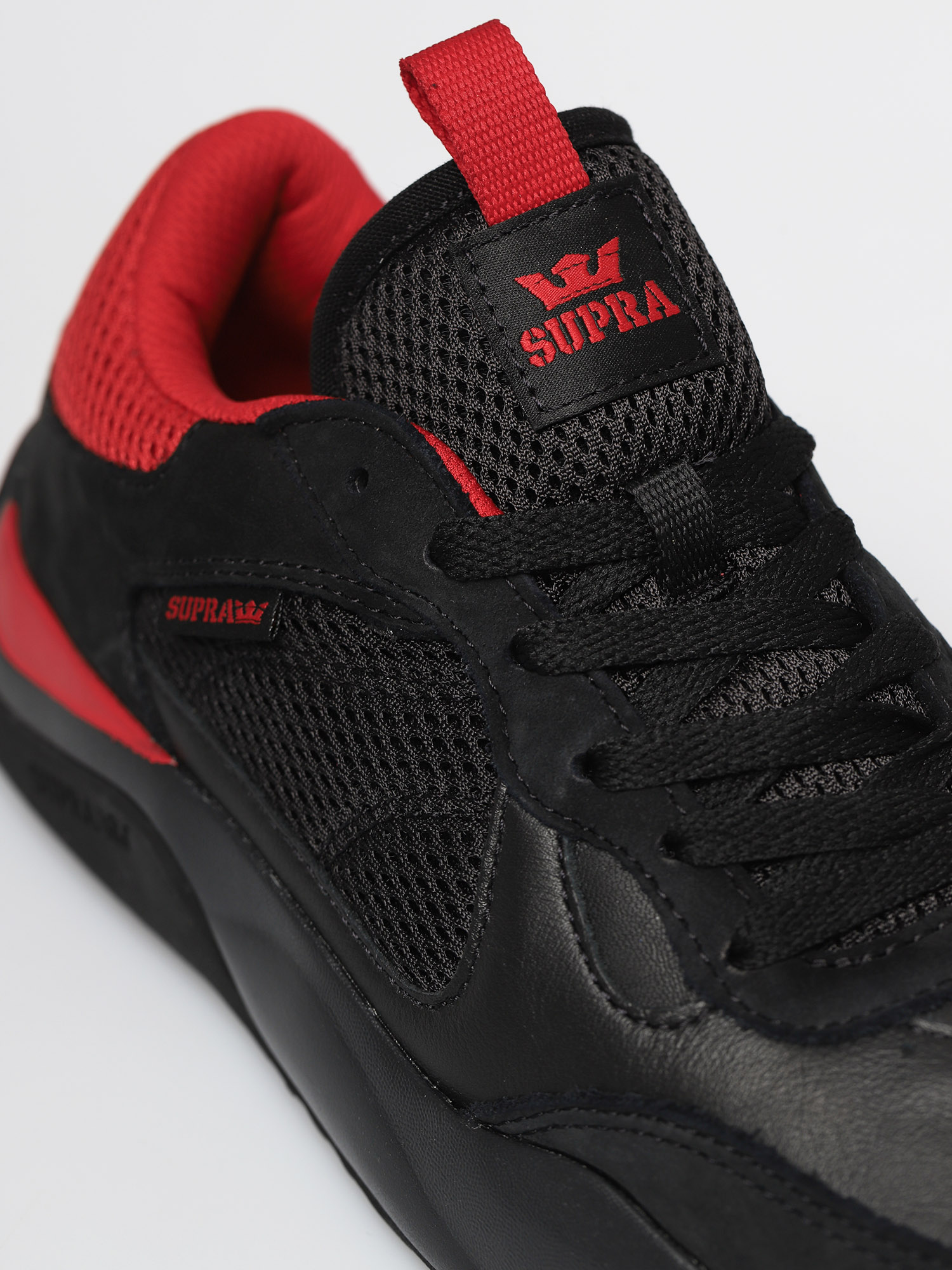 Buty Supra Pecos (black/red black)