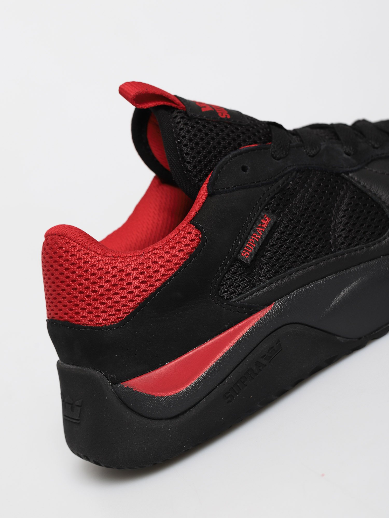 Buty Supra Pecos (black/red black)