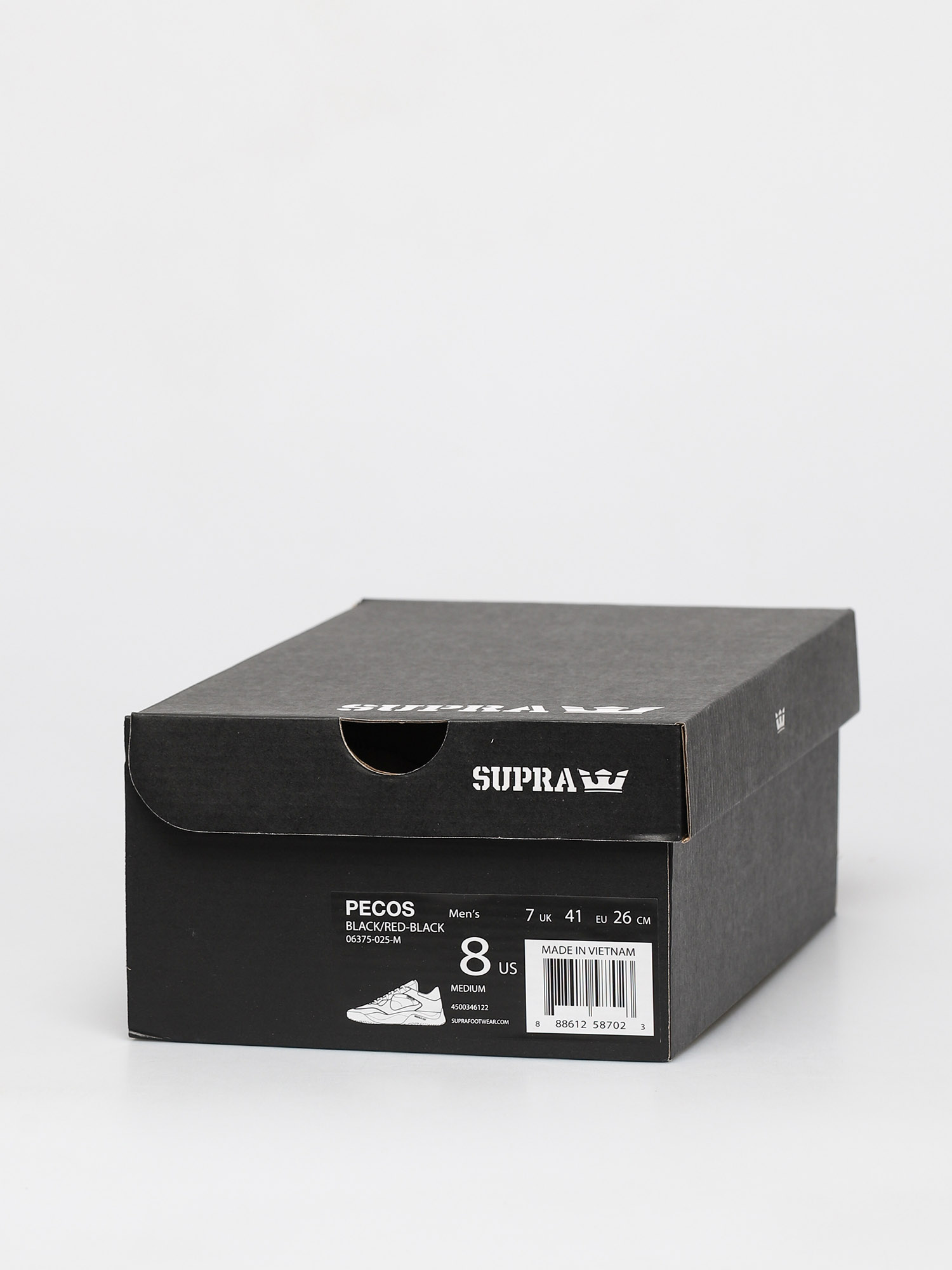 Buty Supra Pecos (black/red black)