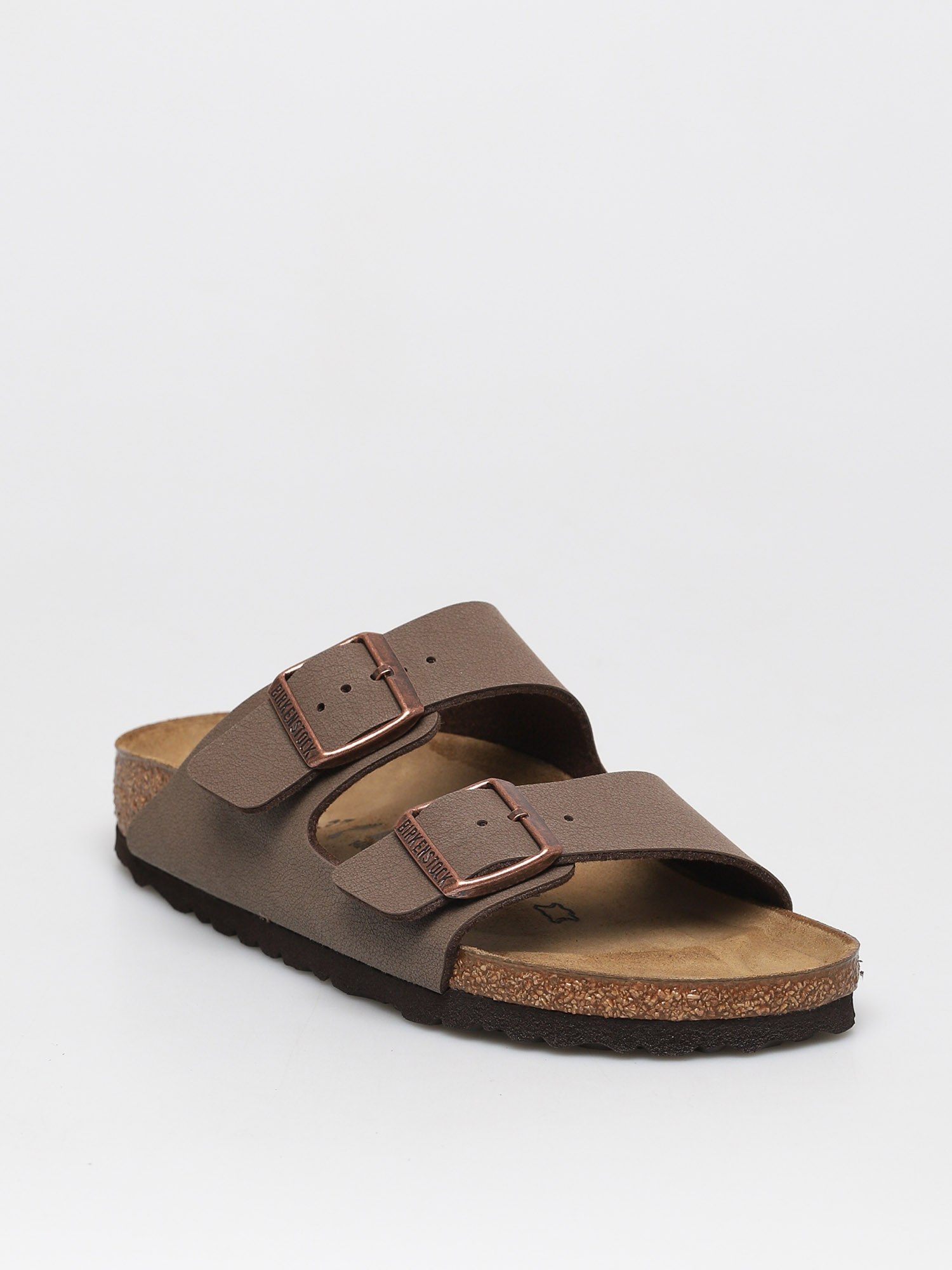 Klapki Birkenstock Arizona Narrow (nubuck mocha)