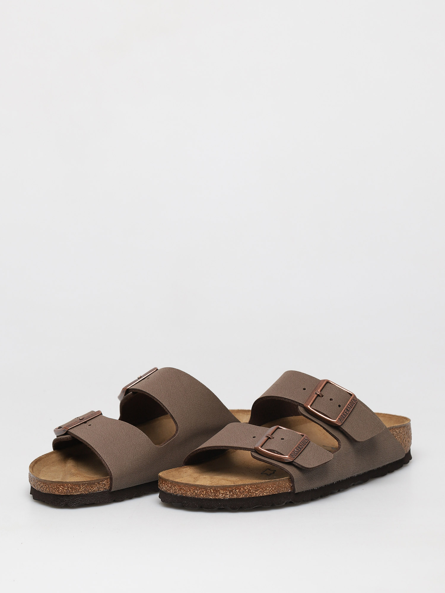 Klapki Birkenstock Arizona Narrow (nubuck mocha)