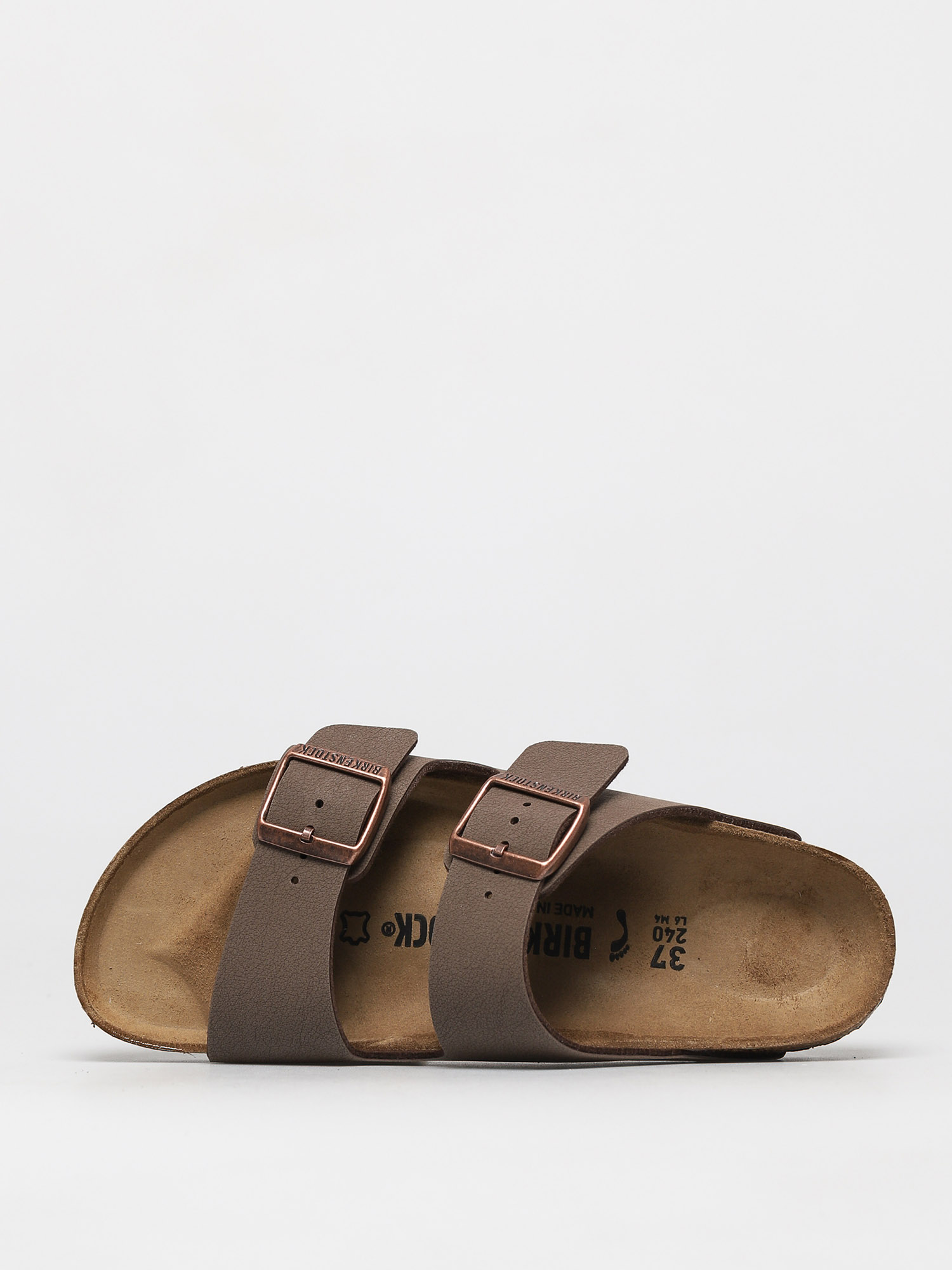 Klapki Birkenstock Arizona Narrow (nubuck mocha)