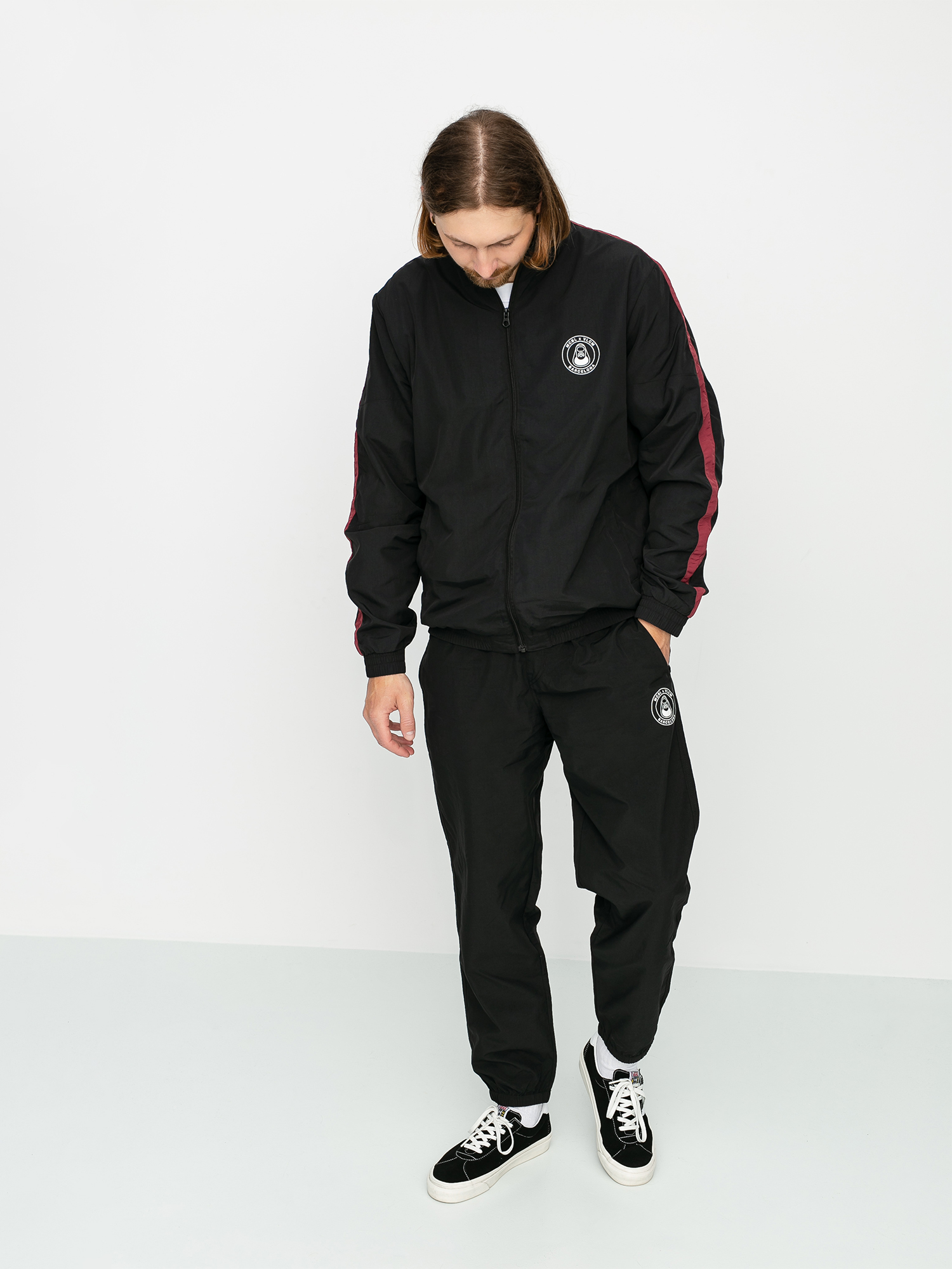 Spodnie Volcom X Macba Life Track (black)