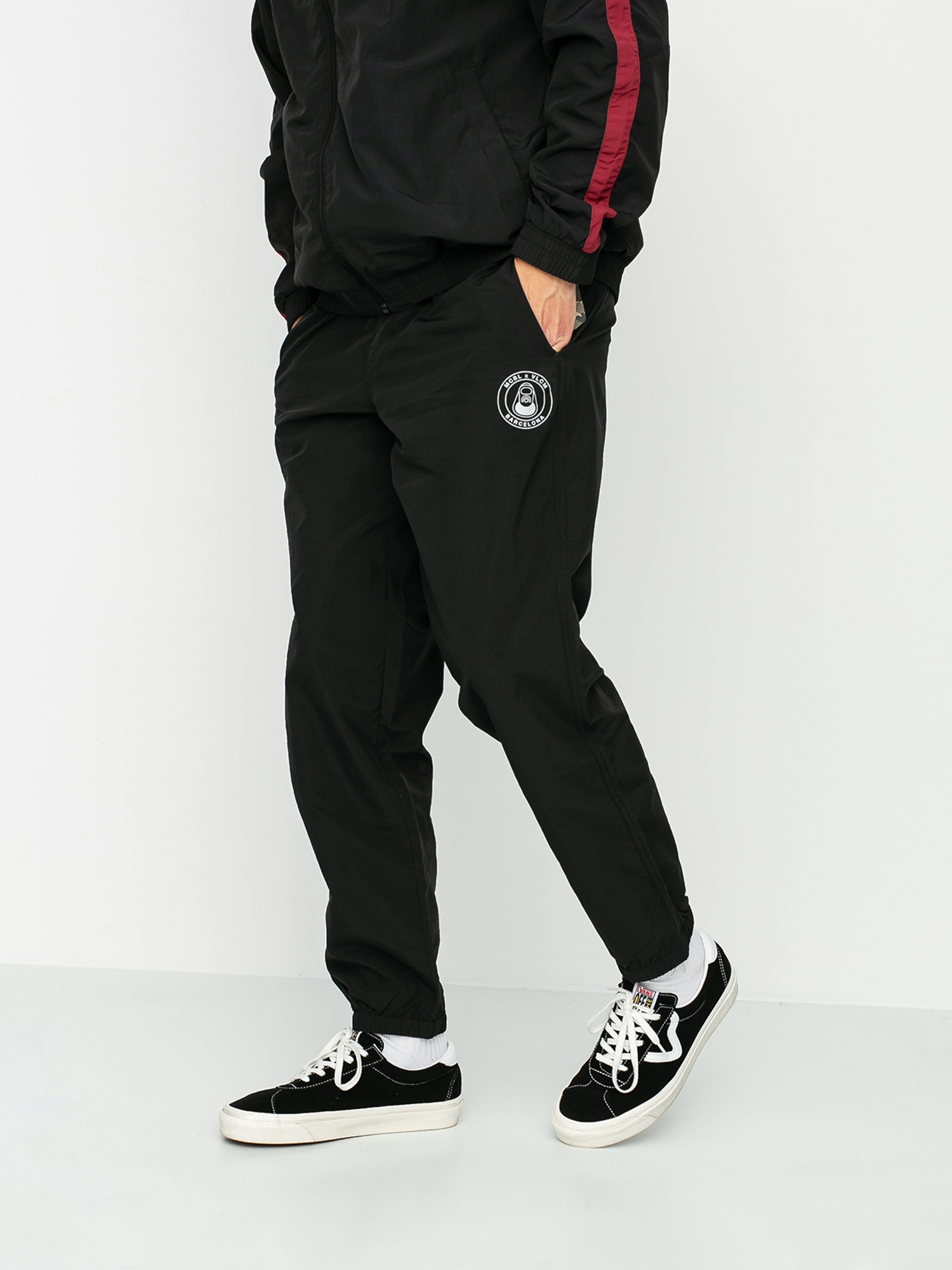 Spodnie Volcom X Macba Life Track (black)