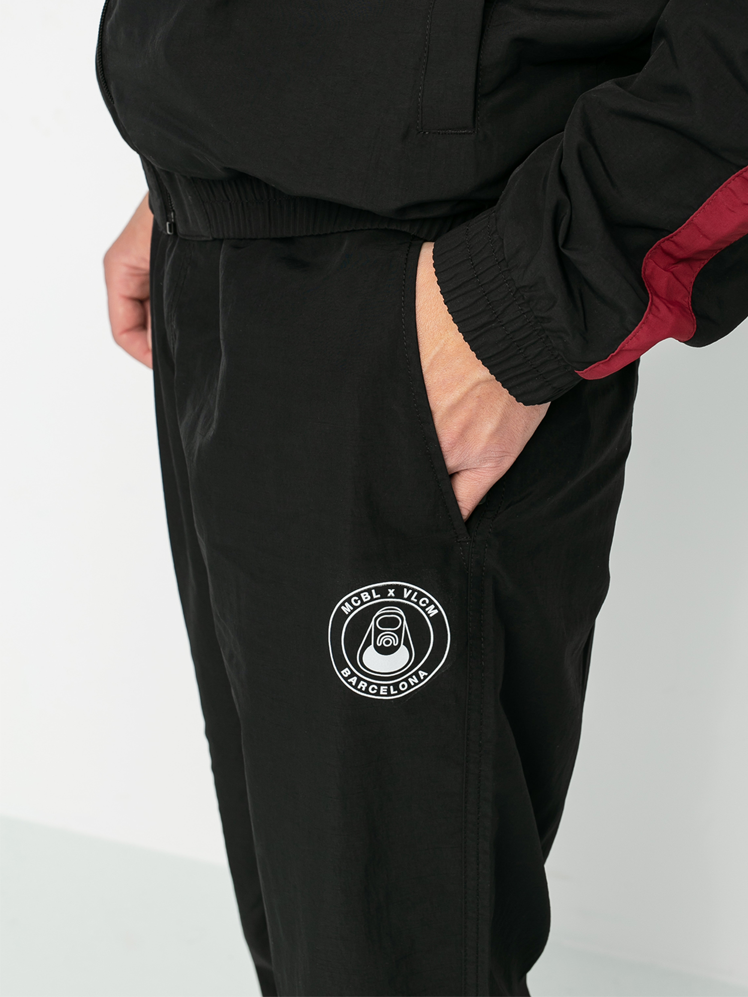Spodnie Volcom X Macba Life Track (black)