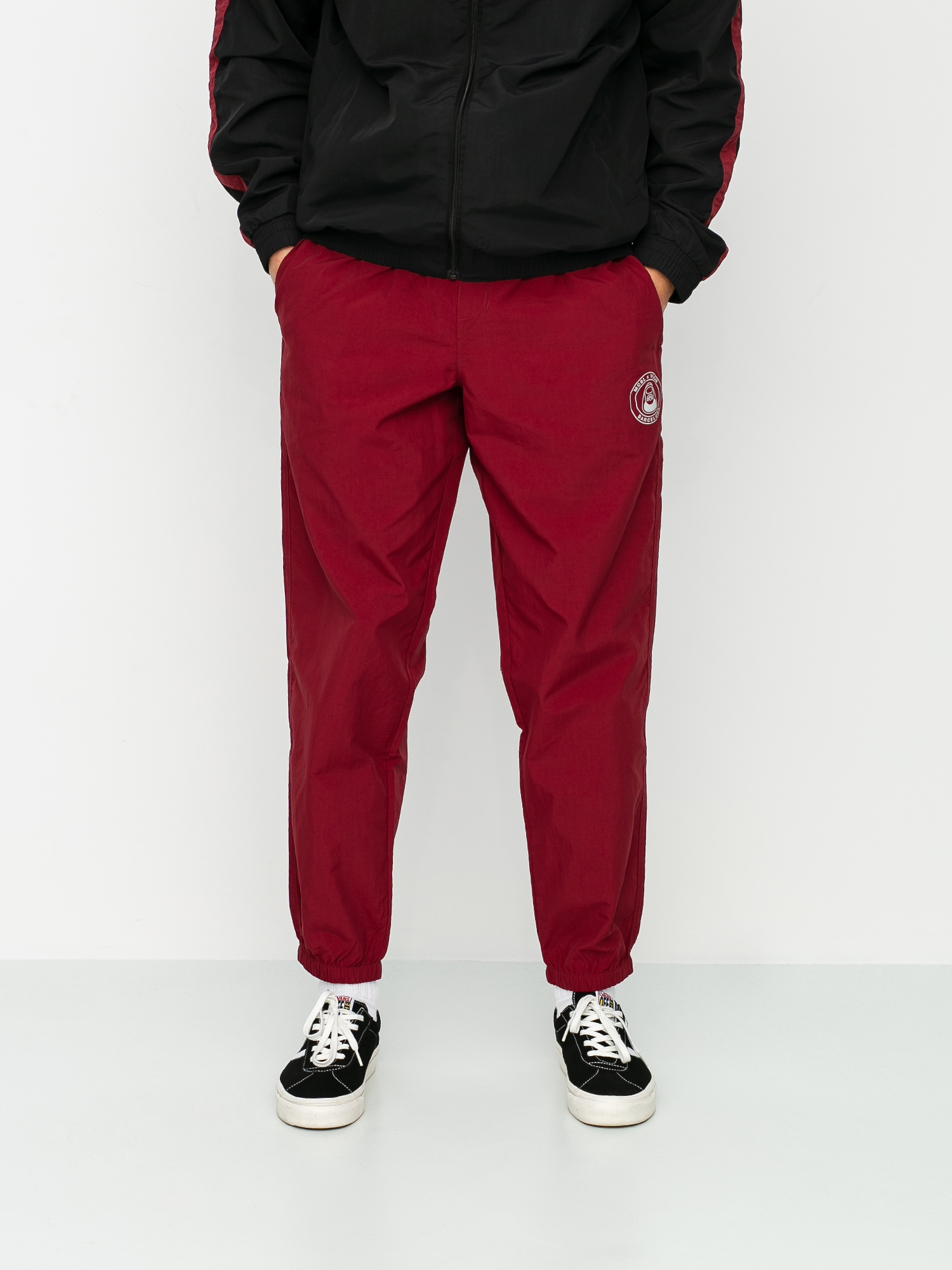 Spodnie Volcom X Macba Life Track (cabernet)