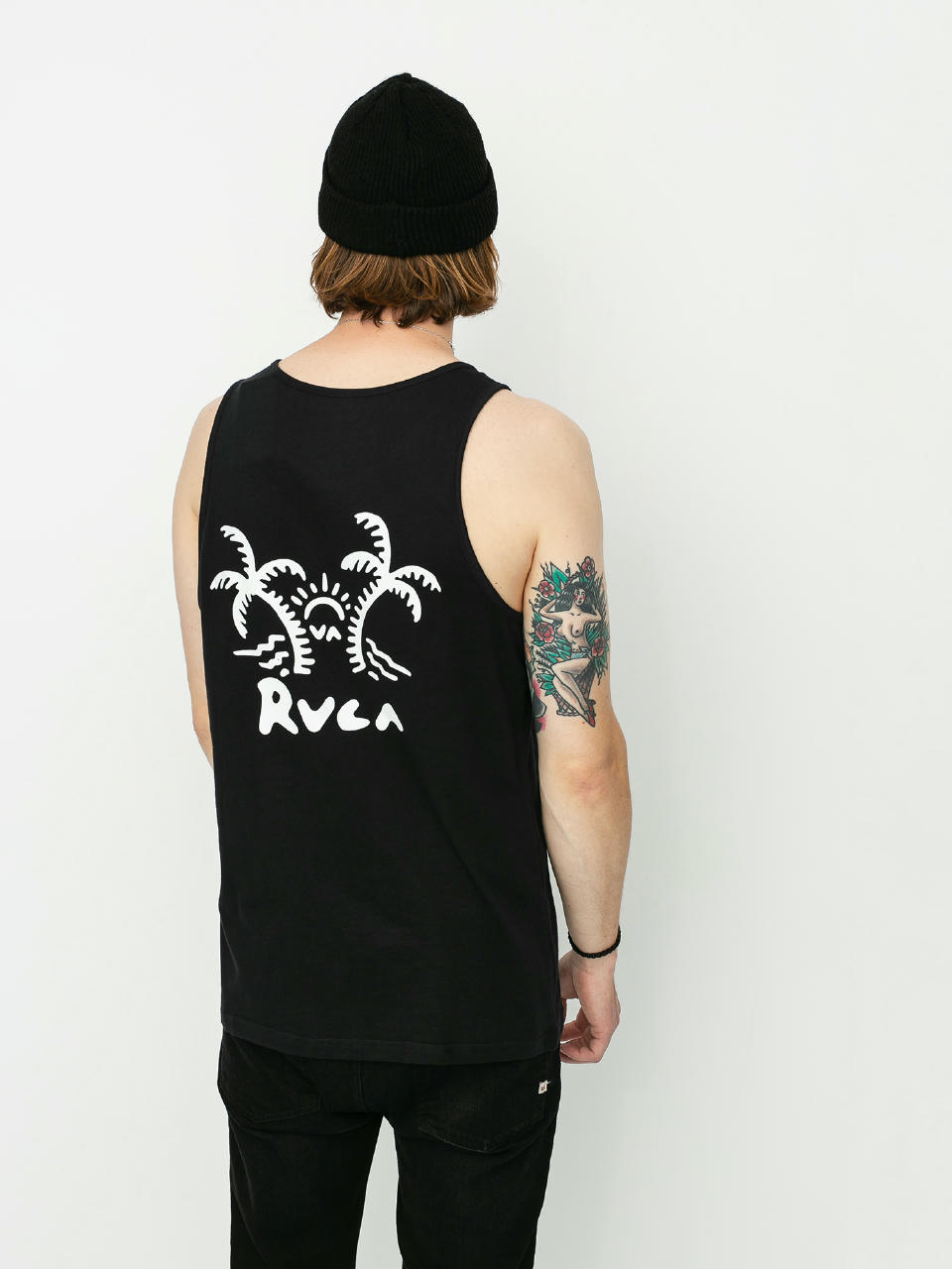 Koszulka RVCA Palmer (black)