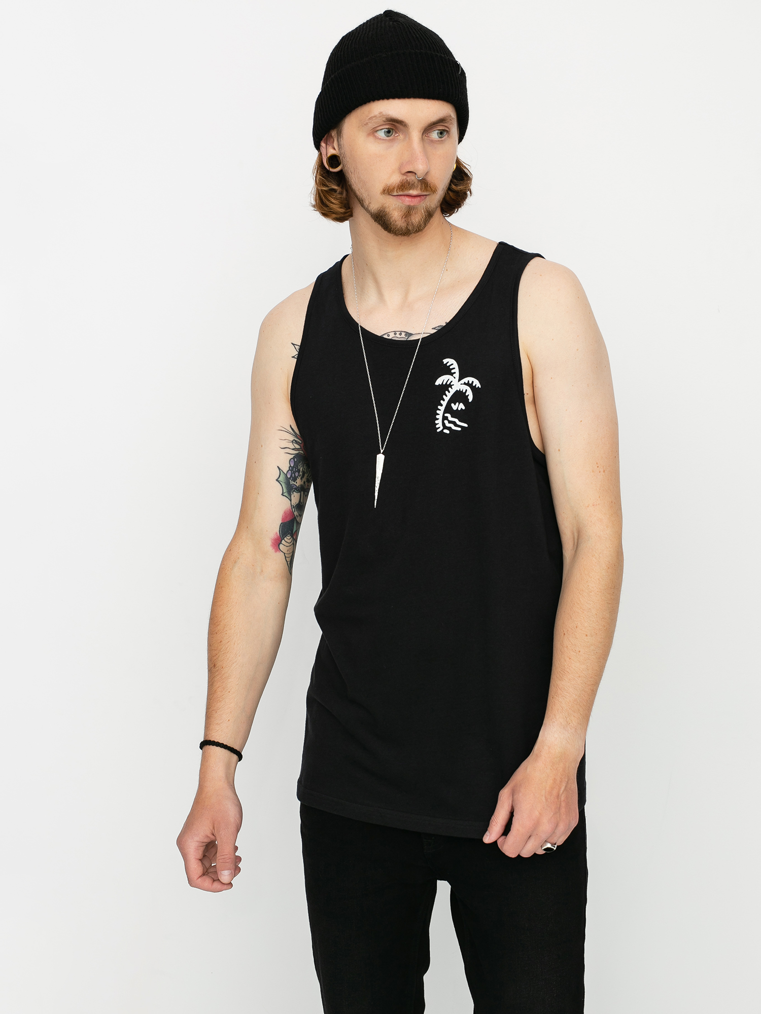 Koszulka RVCA Palmer (black)