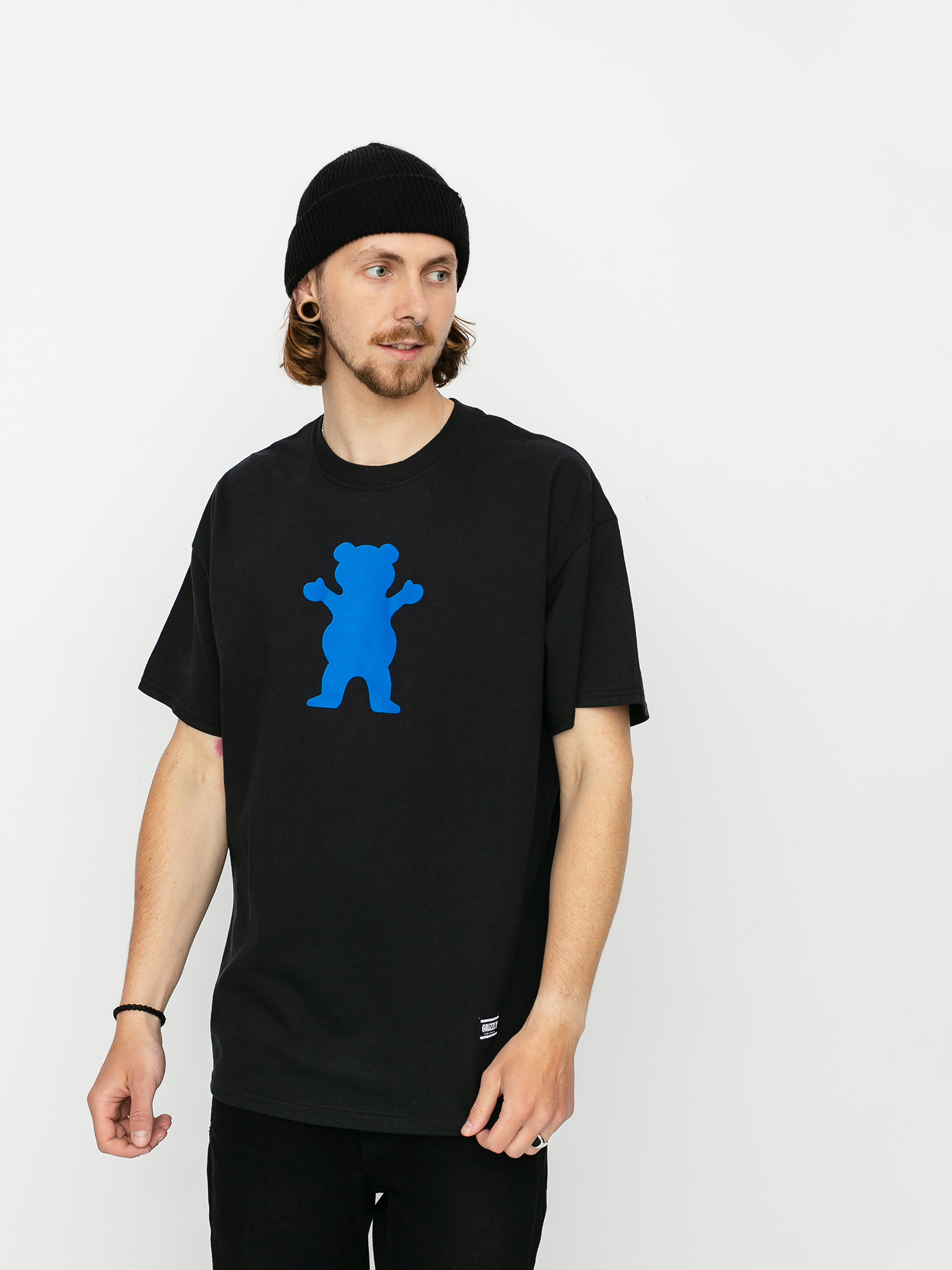 T-shirt Grizzly Griptape Og Bear (black)