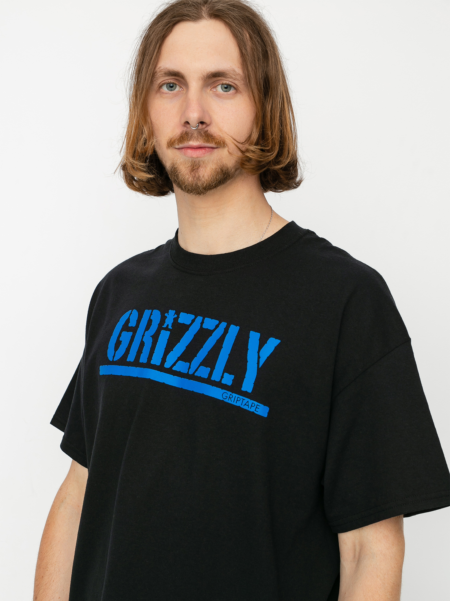 T-shirt Grizzly Griptape Stamp (black)
