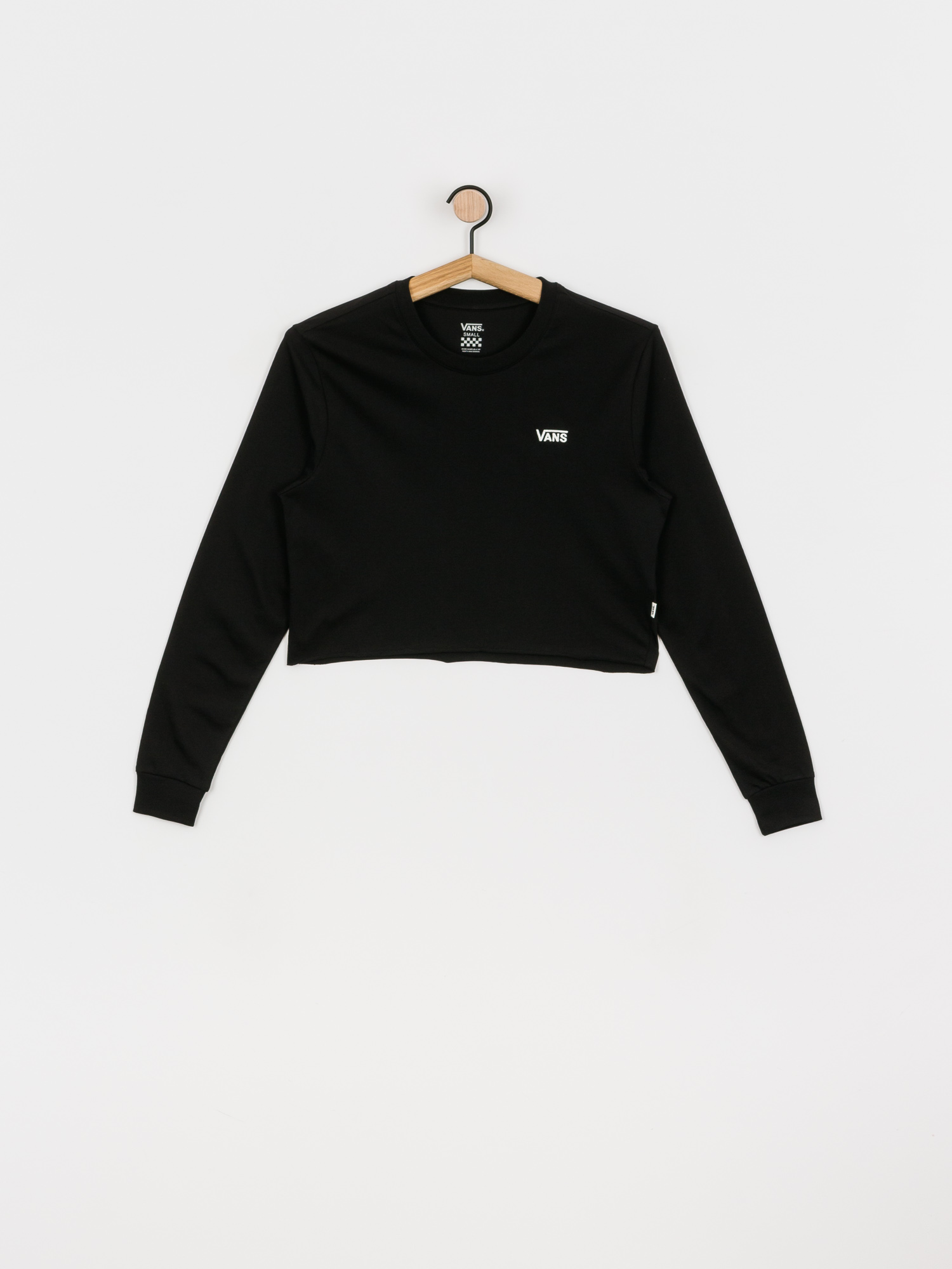 Longsleeve Vans Junior V Crop Wmn (black/white)