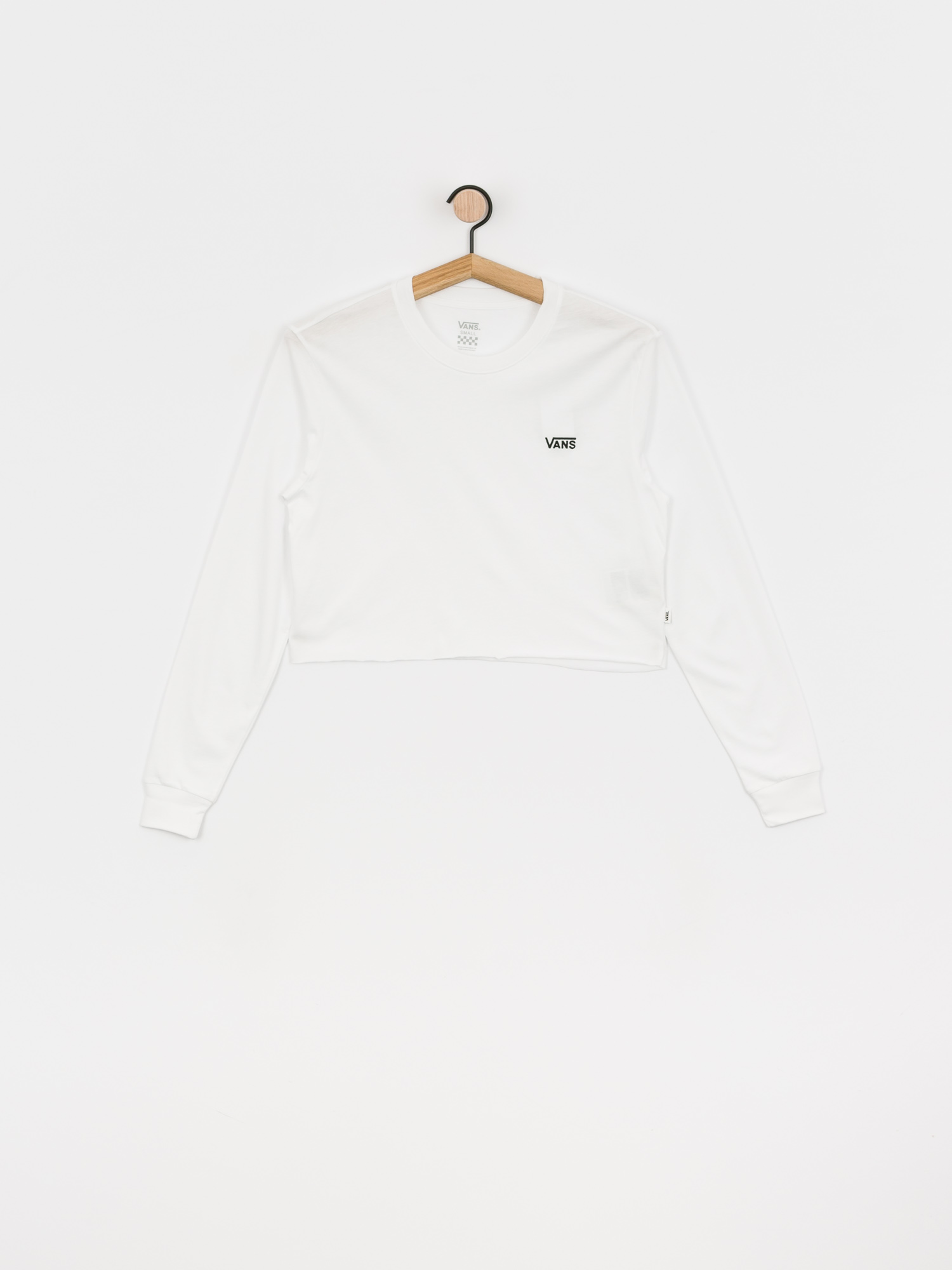 Longsleeve Vans Junior V Crop Wmn (white/black)