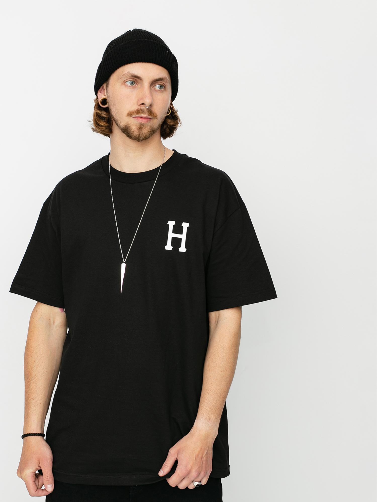 T-shirt HUF Essentials Classic (black)