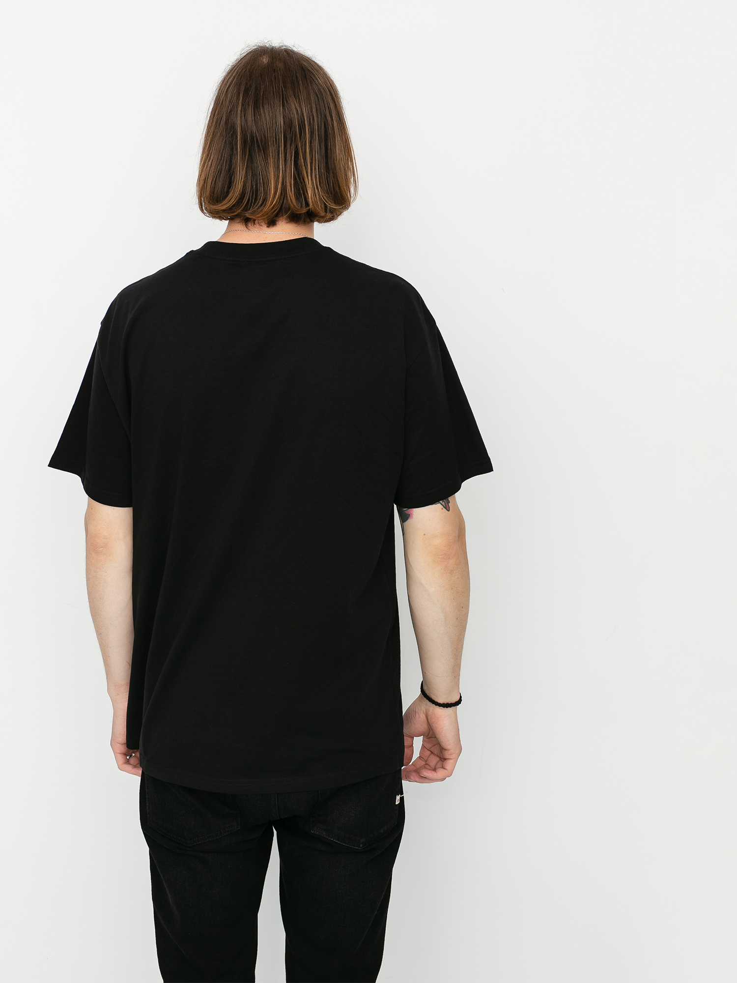 T-shirt Carhartt WIP Script Embroidery (black/white)