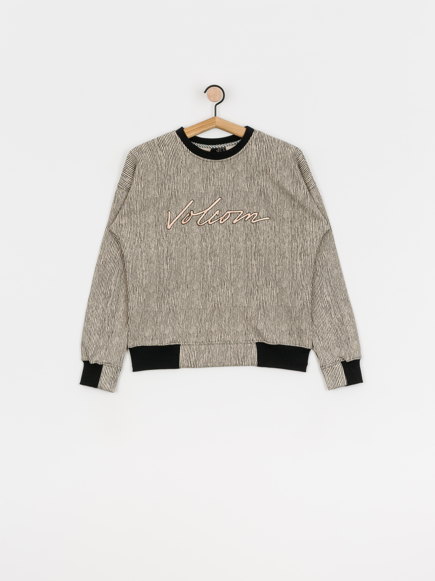 Bluza Volcom Allooover Crew Wmn (stripe)