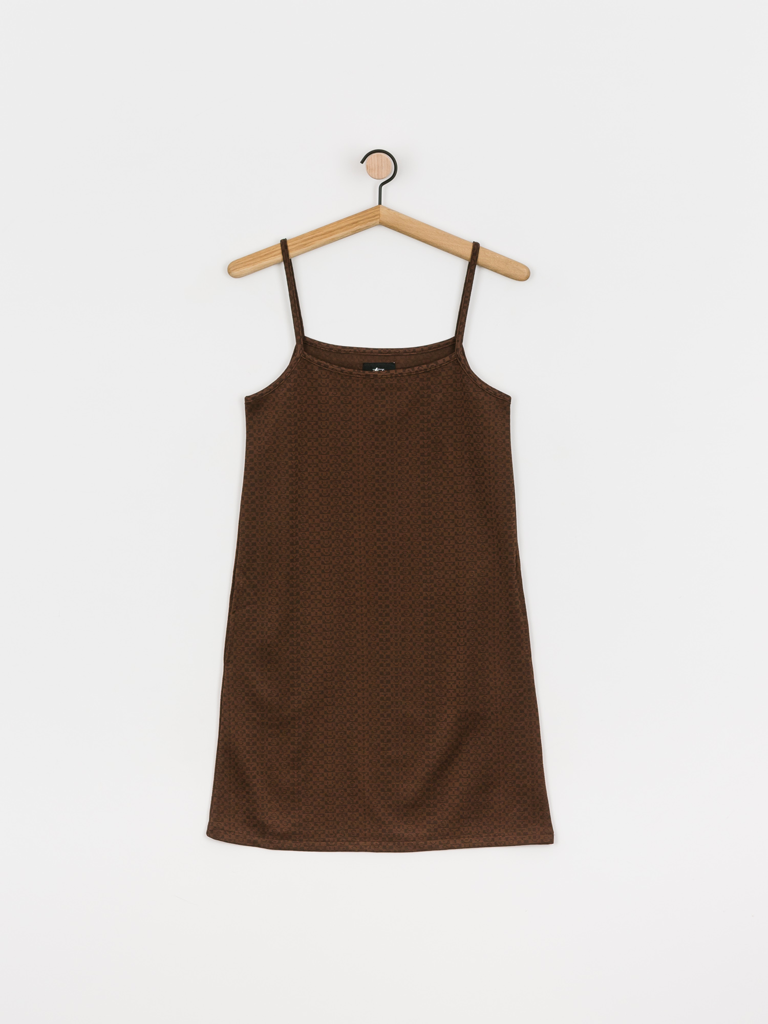 Sukienka Stussy Tonal Jacquard Wmn (brown)