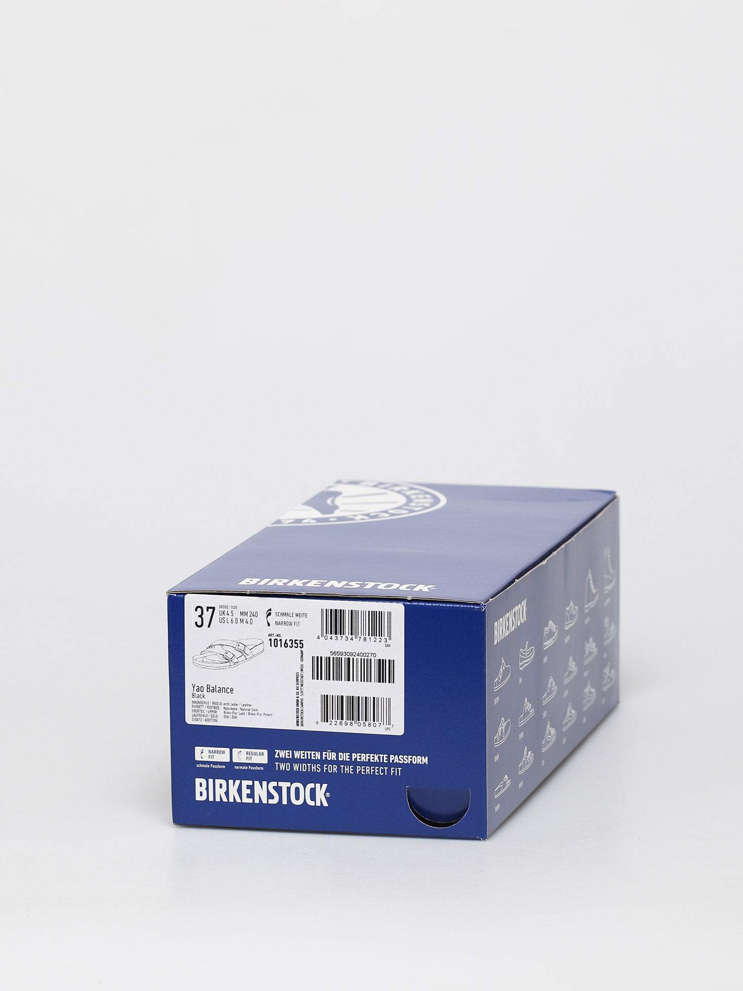 Klapki Birkenstock Yao Narrow Wmn (black)