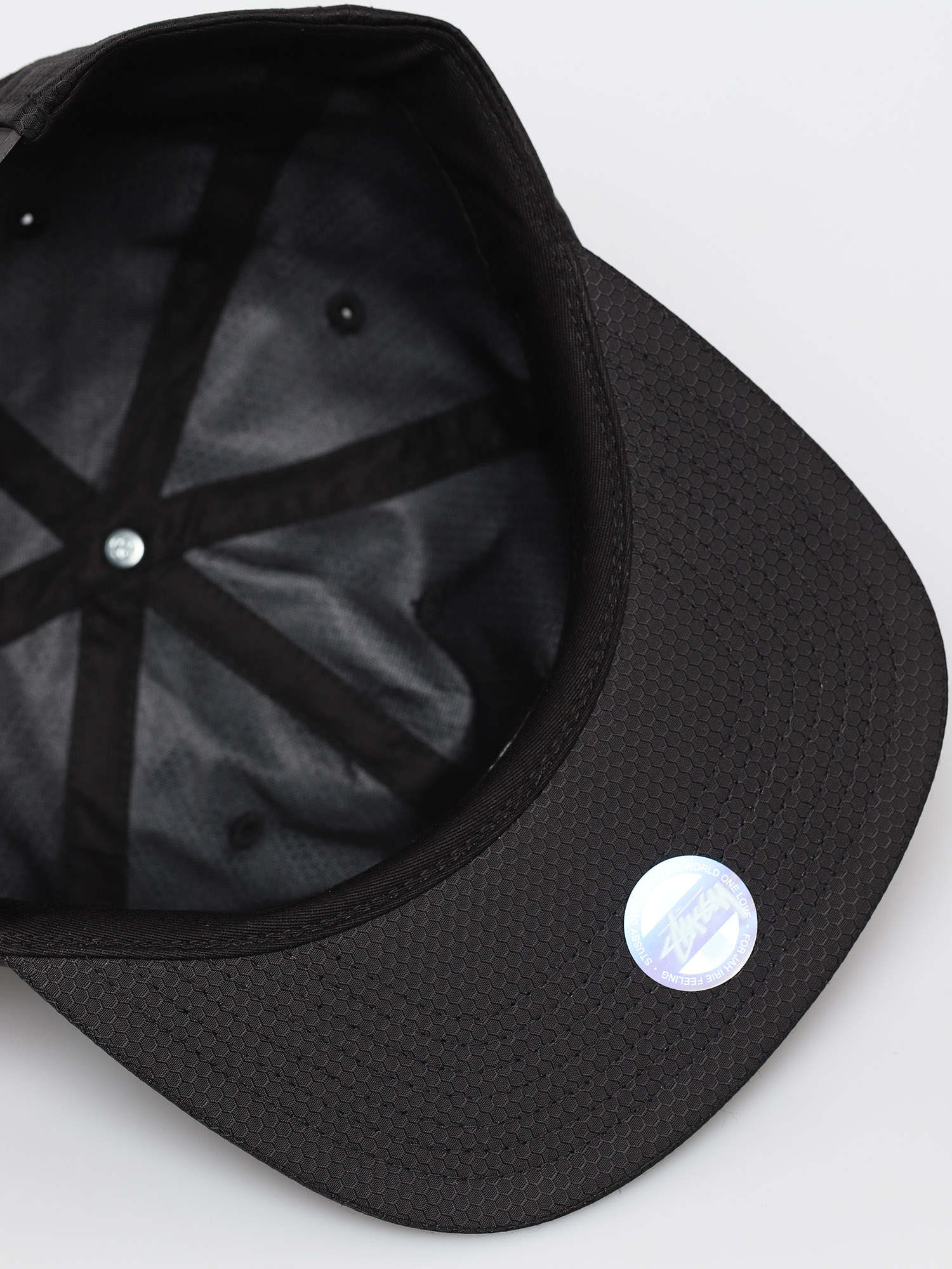 Czapka z daszkiem Stussy Honeycomb ZD (black)