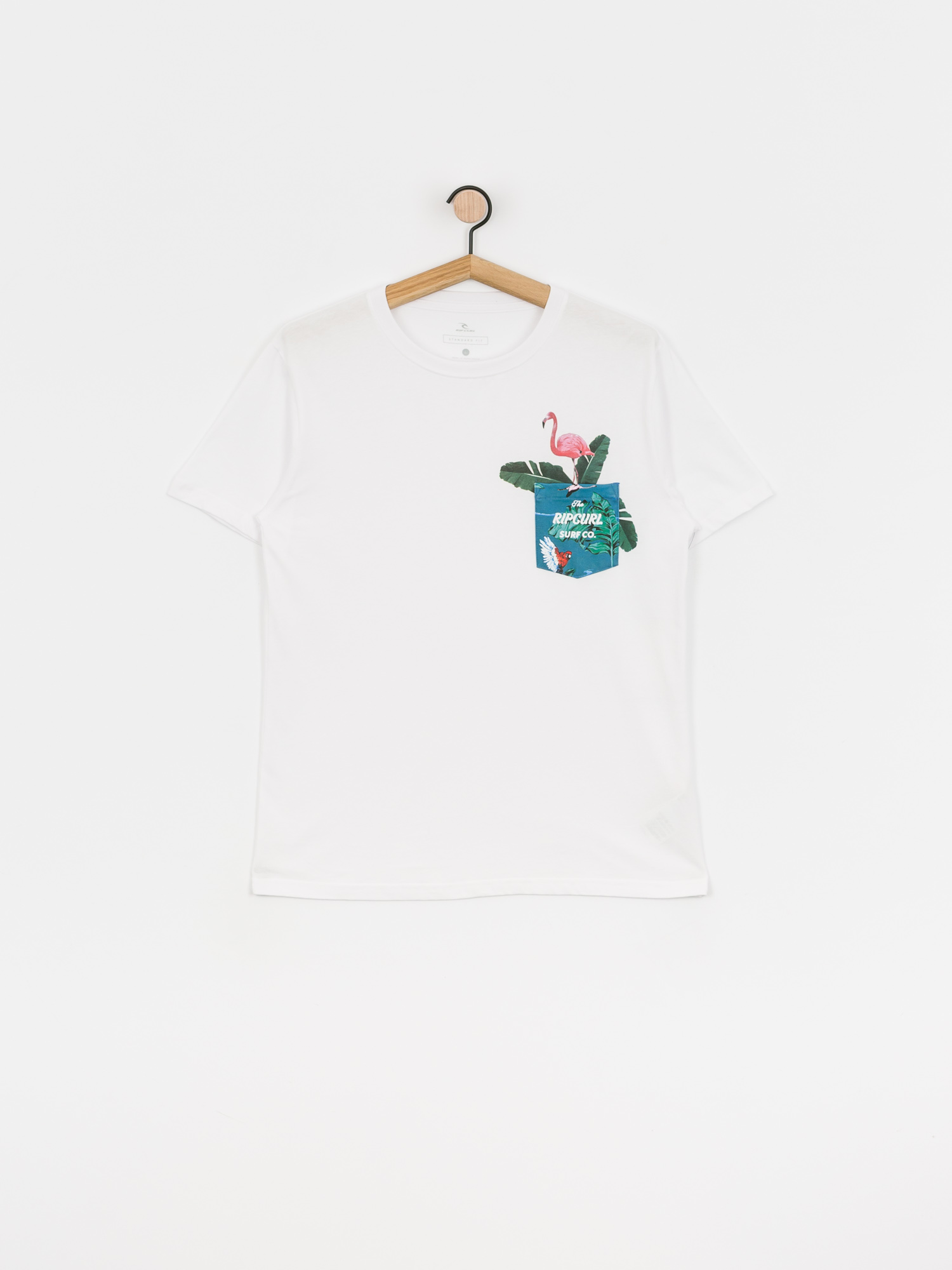 T-shirt Rip Curl In Da Pocket (optical white)