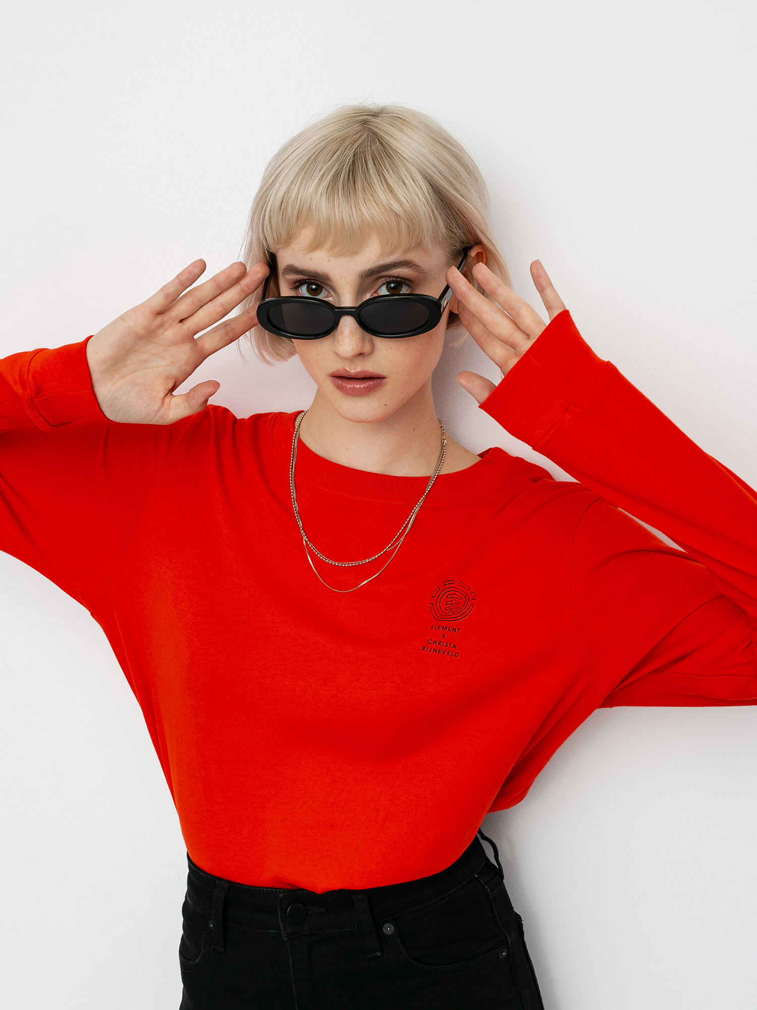 Okulary przeciwsłoneczne Le Specs Outta Love (black)