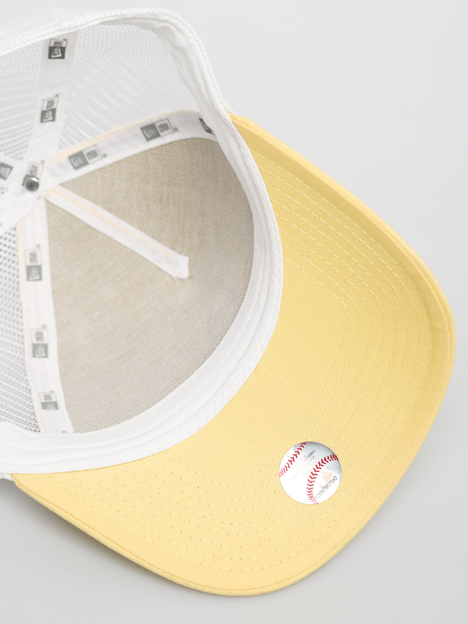 Czapka z daszkiem New Era Trucker La Dodgers ZD Wmn (yelllow)