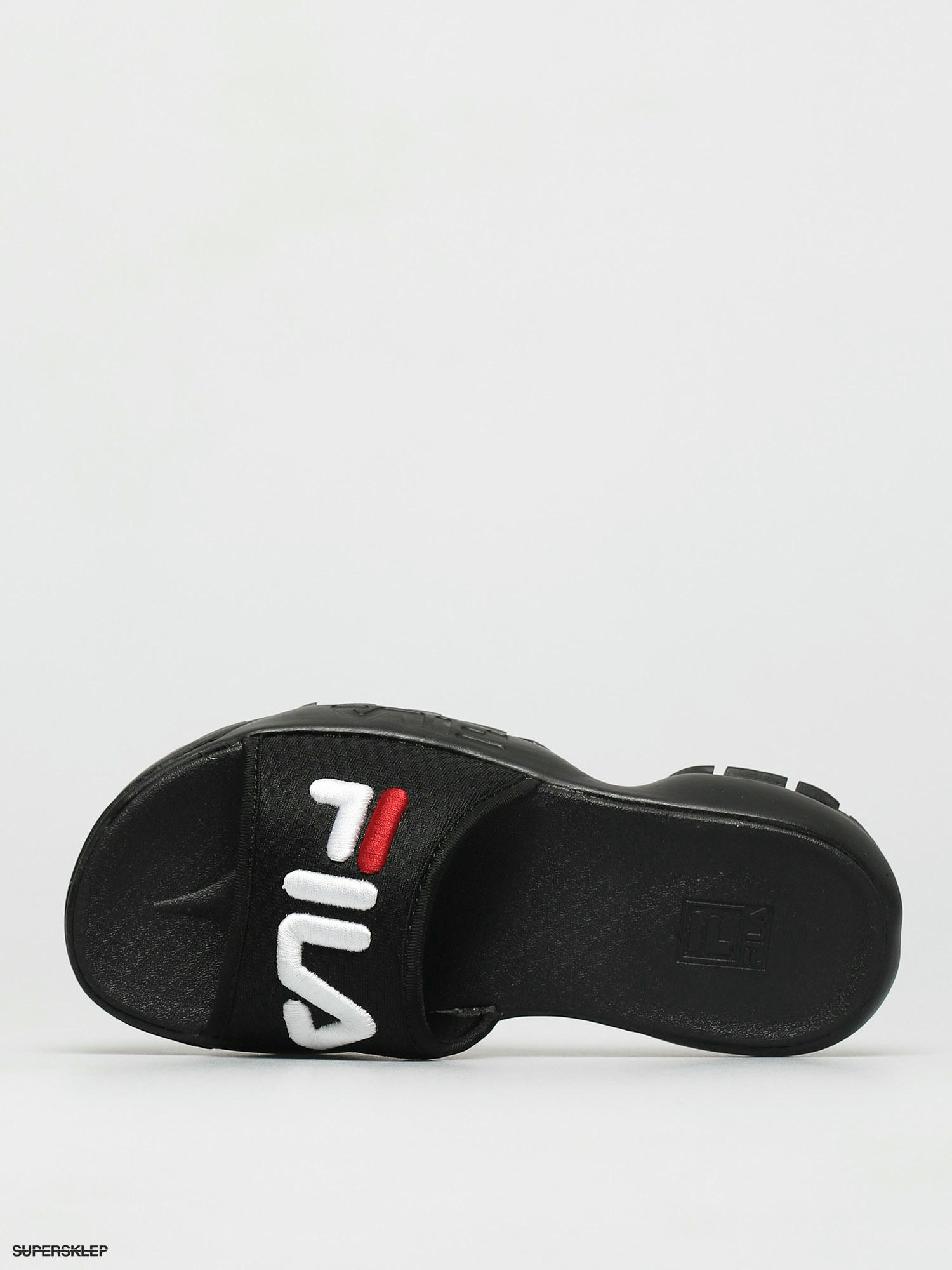 fila black slides