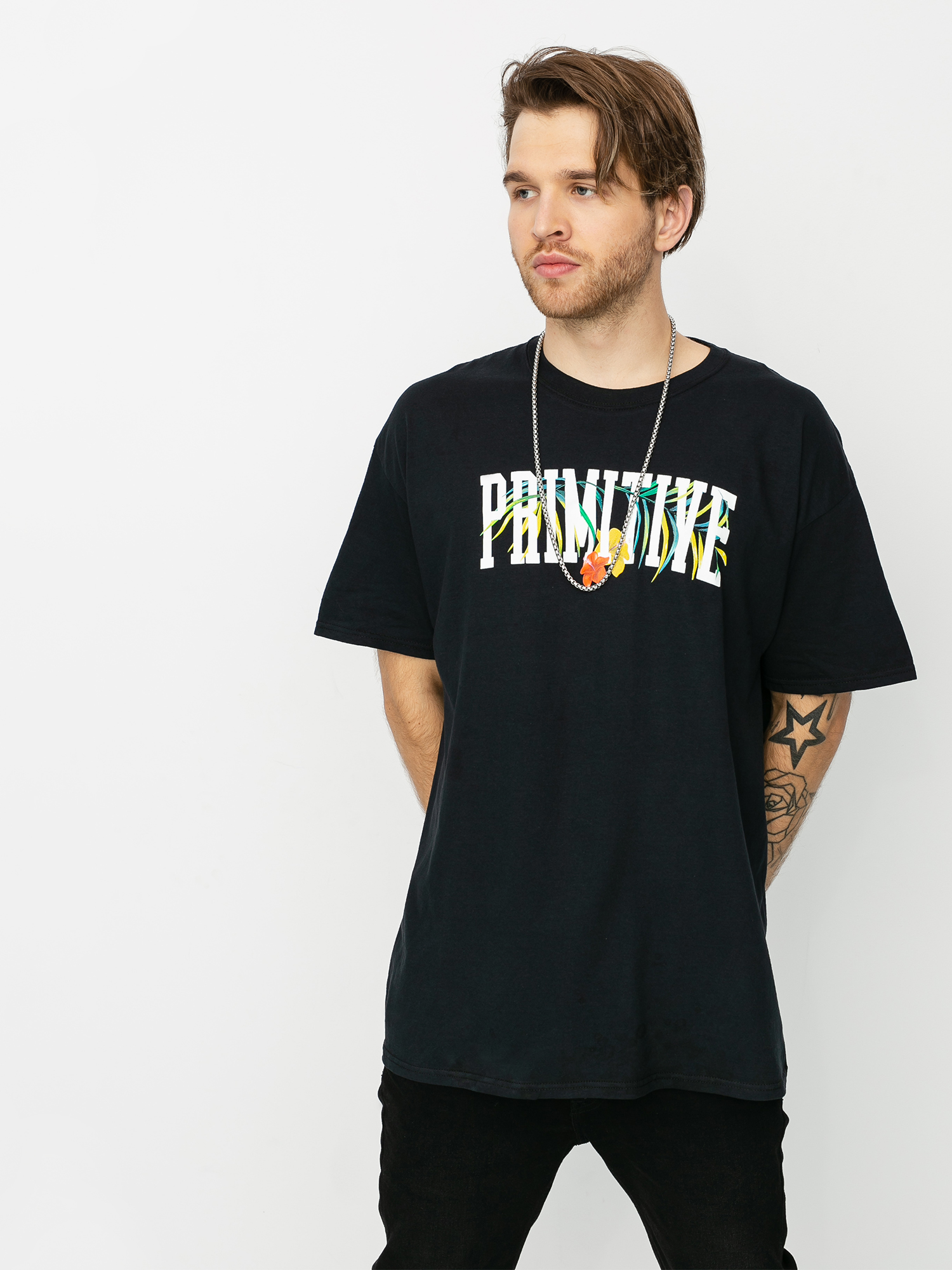 T-shirt Primitive Palms (black)
