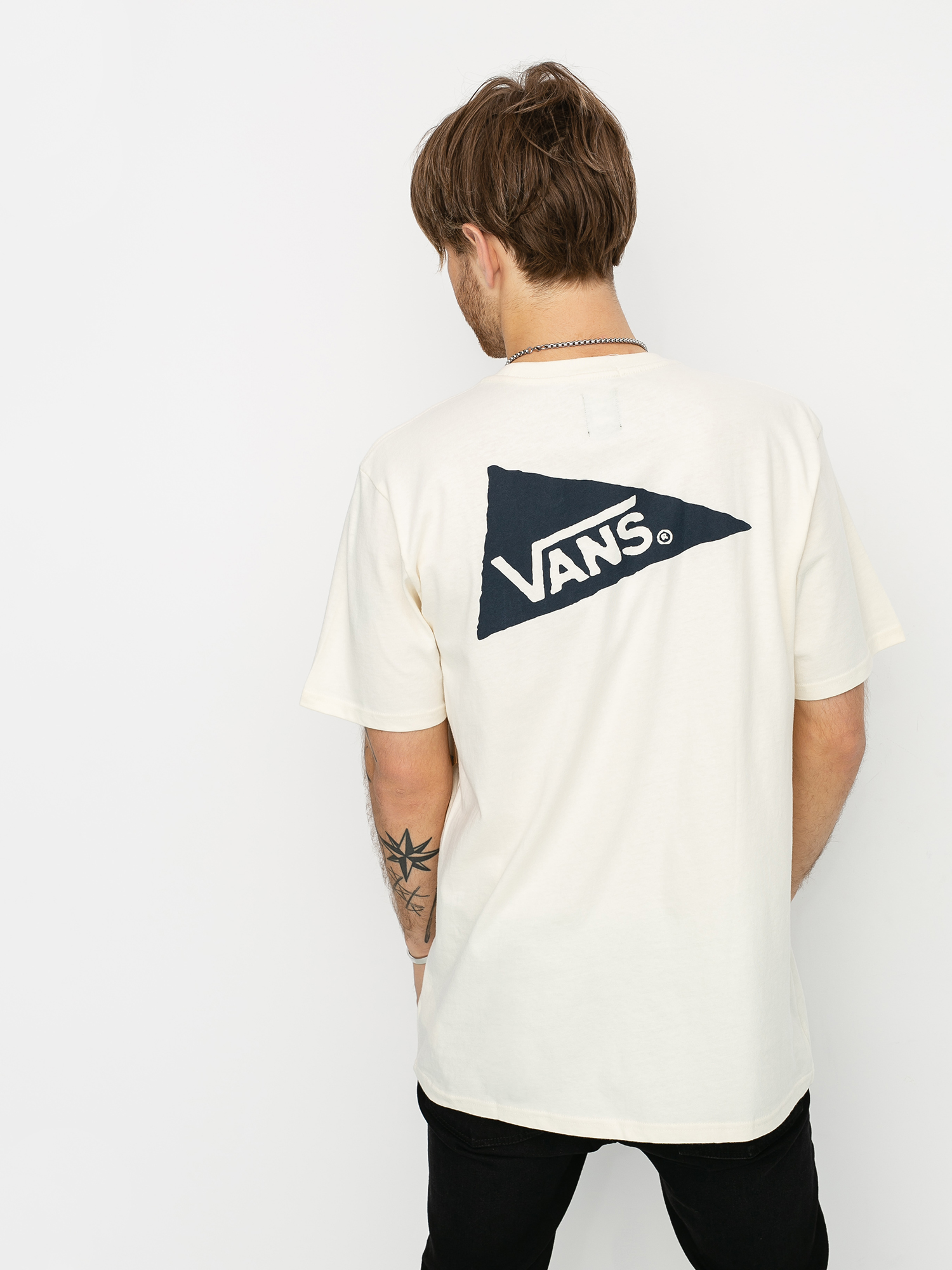T-shirt Vans X Pilgrim Surf Supply Pennant (antique white)